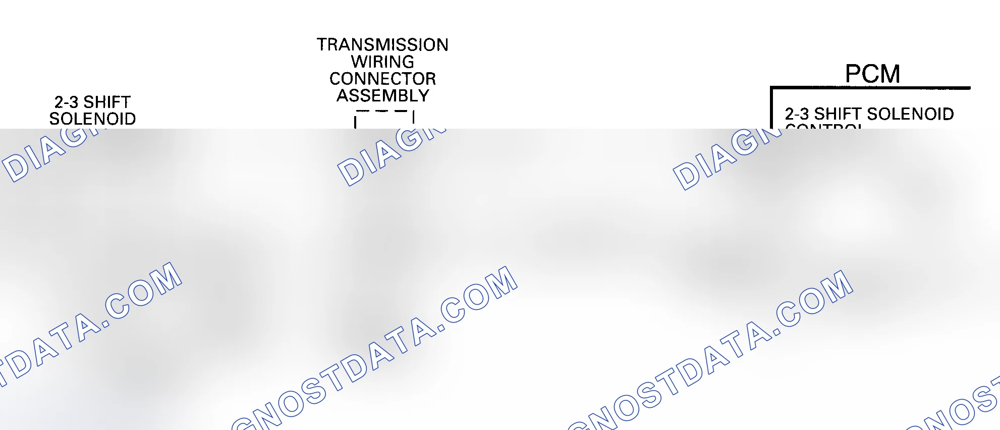 Scheme 203: DTC 81 Schematic (4L60-E) 2-3 Shift Solenoid Circuit Fault