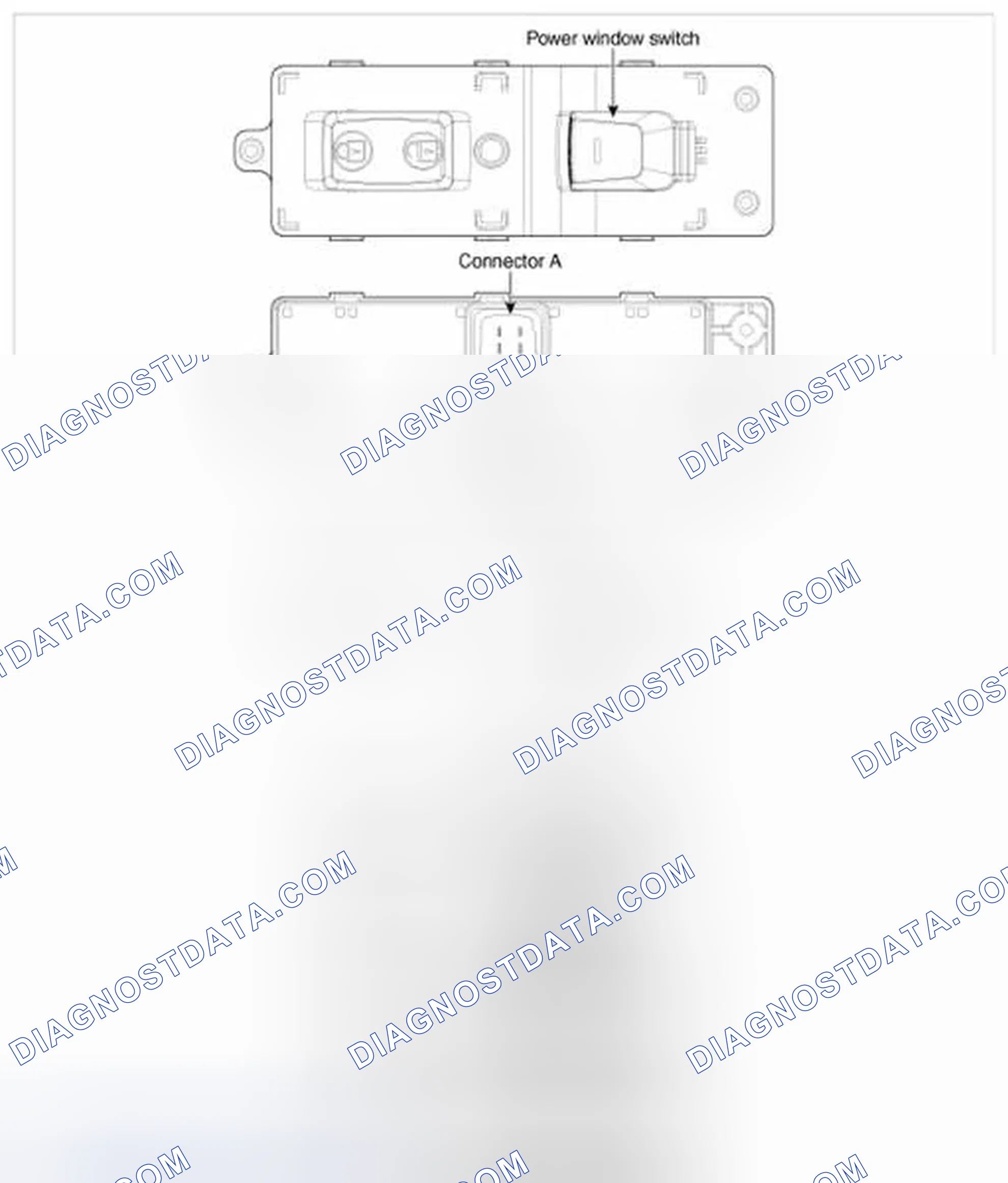 Scheme 9: Passenger Power Window Switch