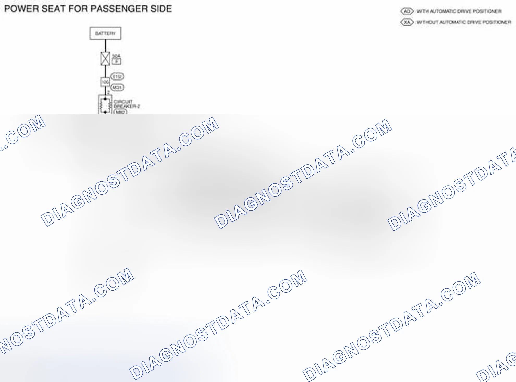 Scheme 10: Wiring Diagram - Passenger Side