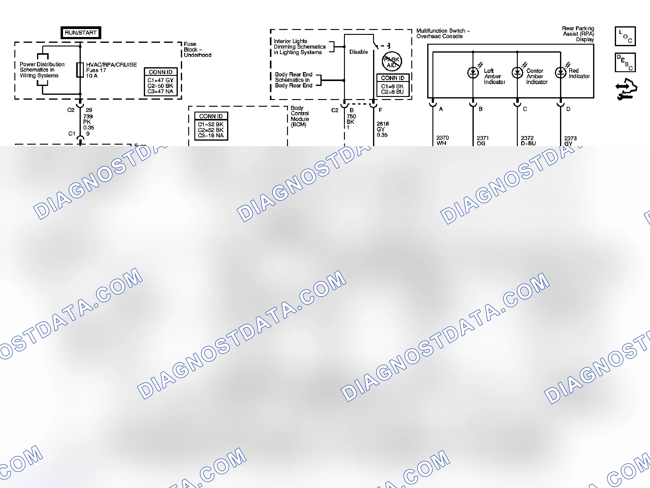 Scheme 1: Rear Parking Assist Schematics