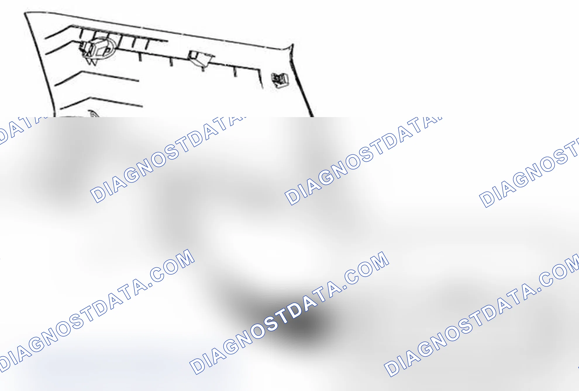 Scheme 86: Luggage Shade Pivot Replacement (Body Side)