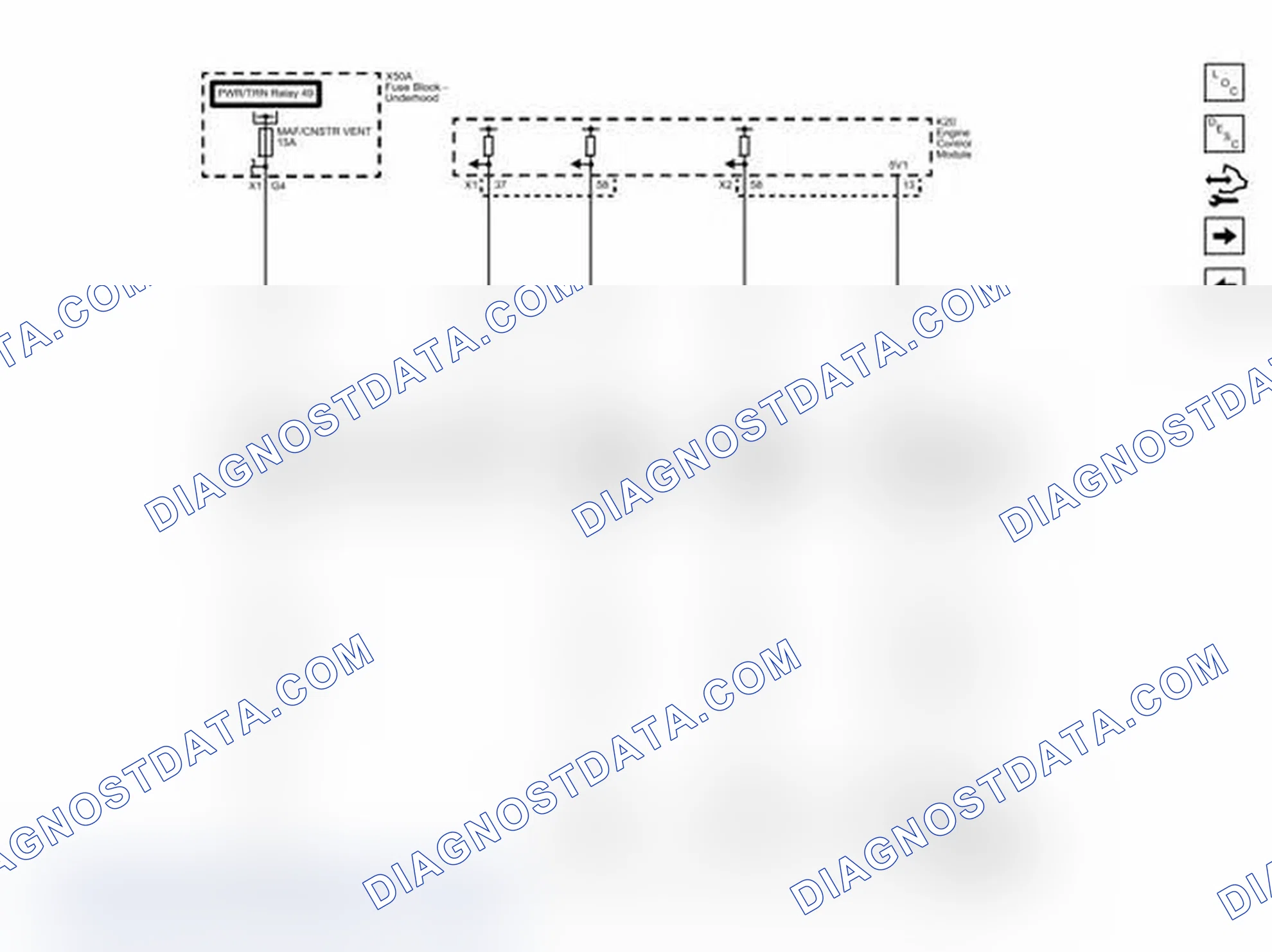 Scheme 3: Engine Data Sensors - Pressure and Temperature Controls