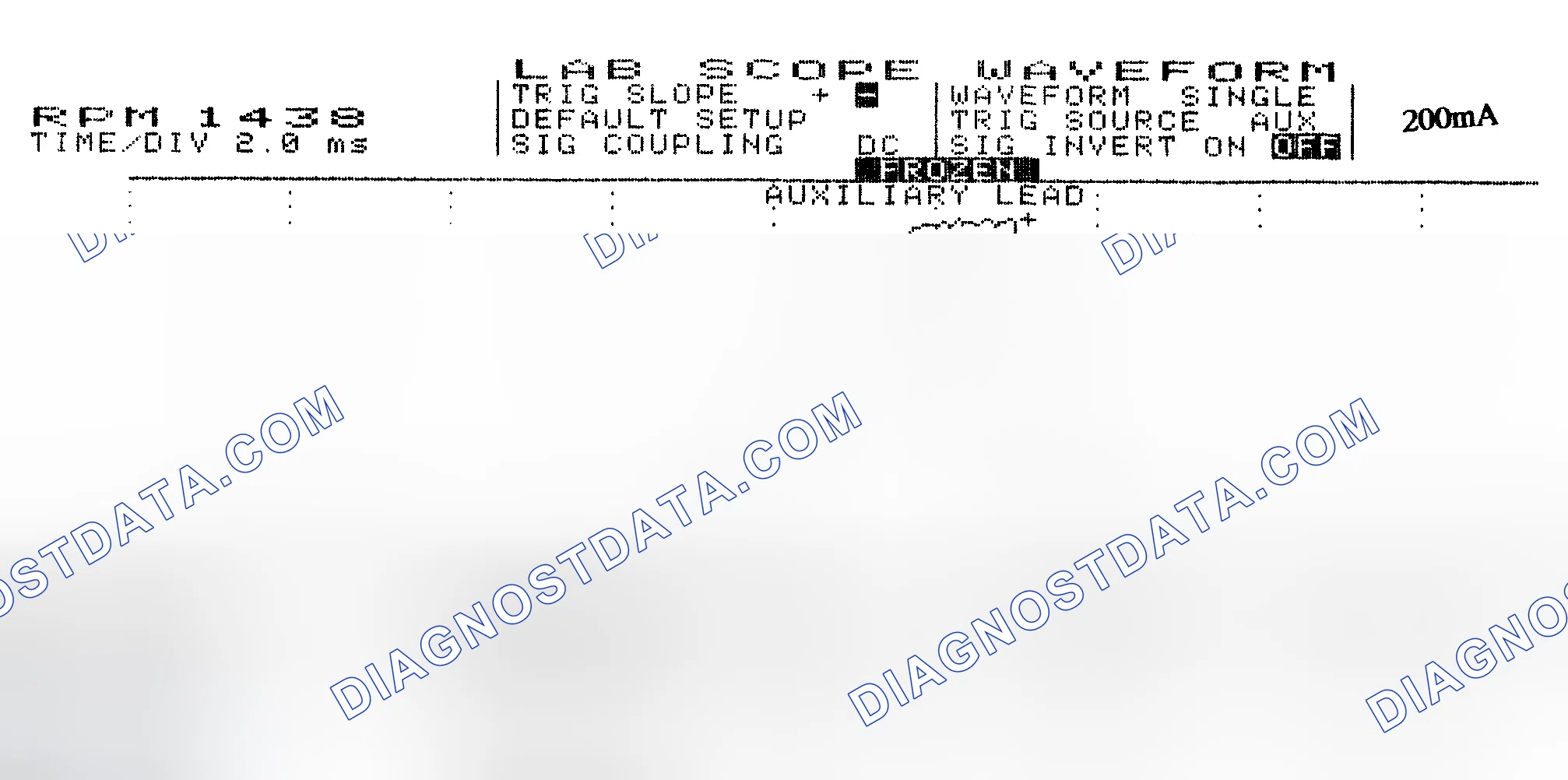 Scheme 15: Single Injector w/Normal Current Flow - Current Pattern