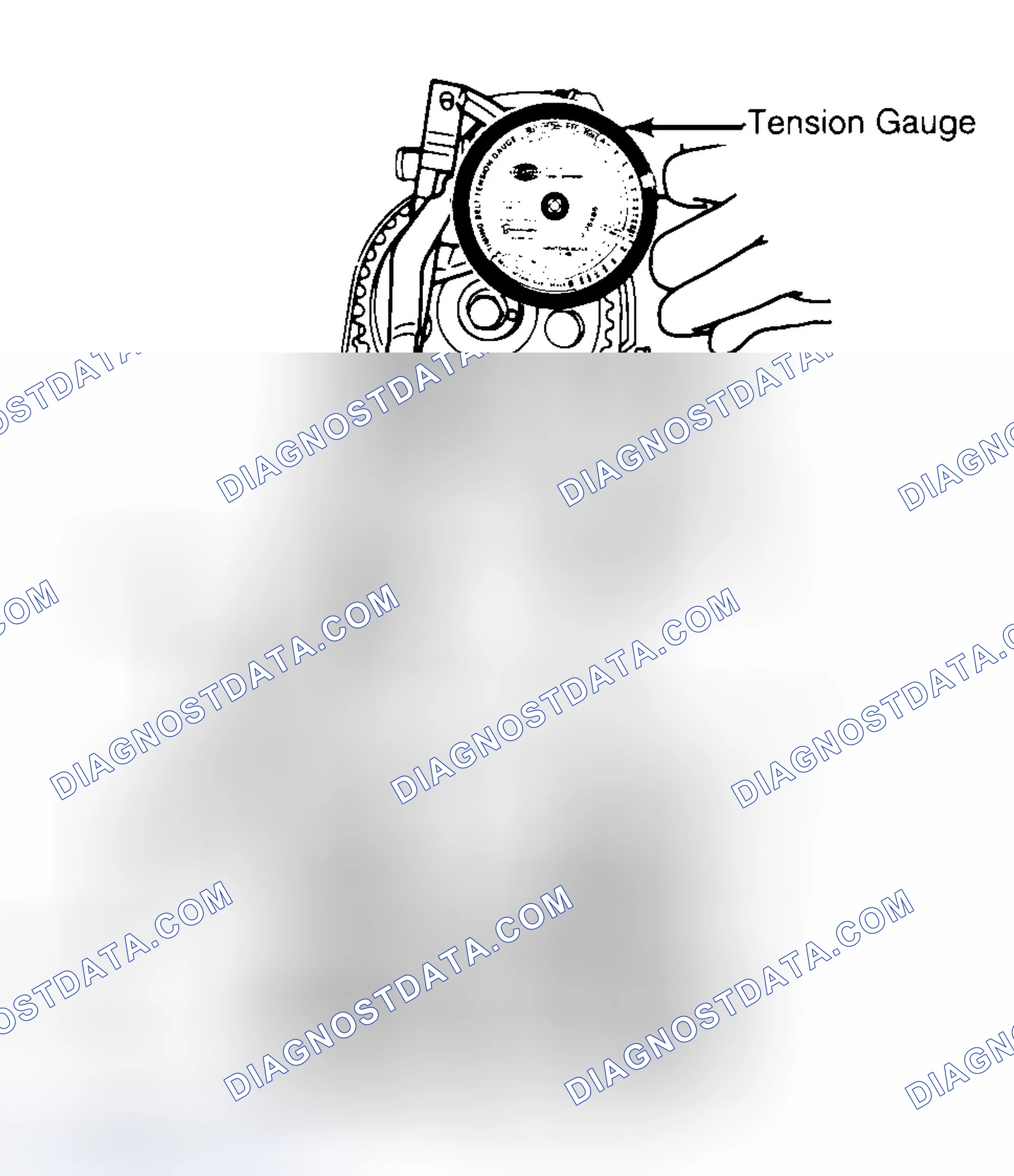 Scheme 3: Adjusting Typical Timing Belt Tension
