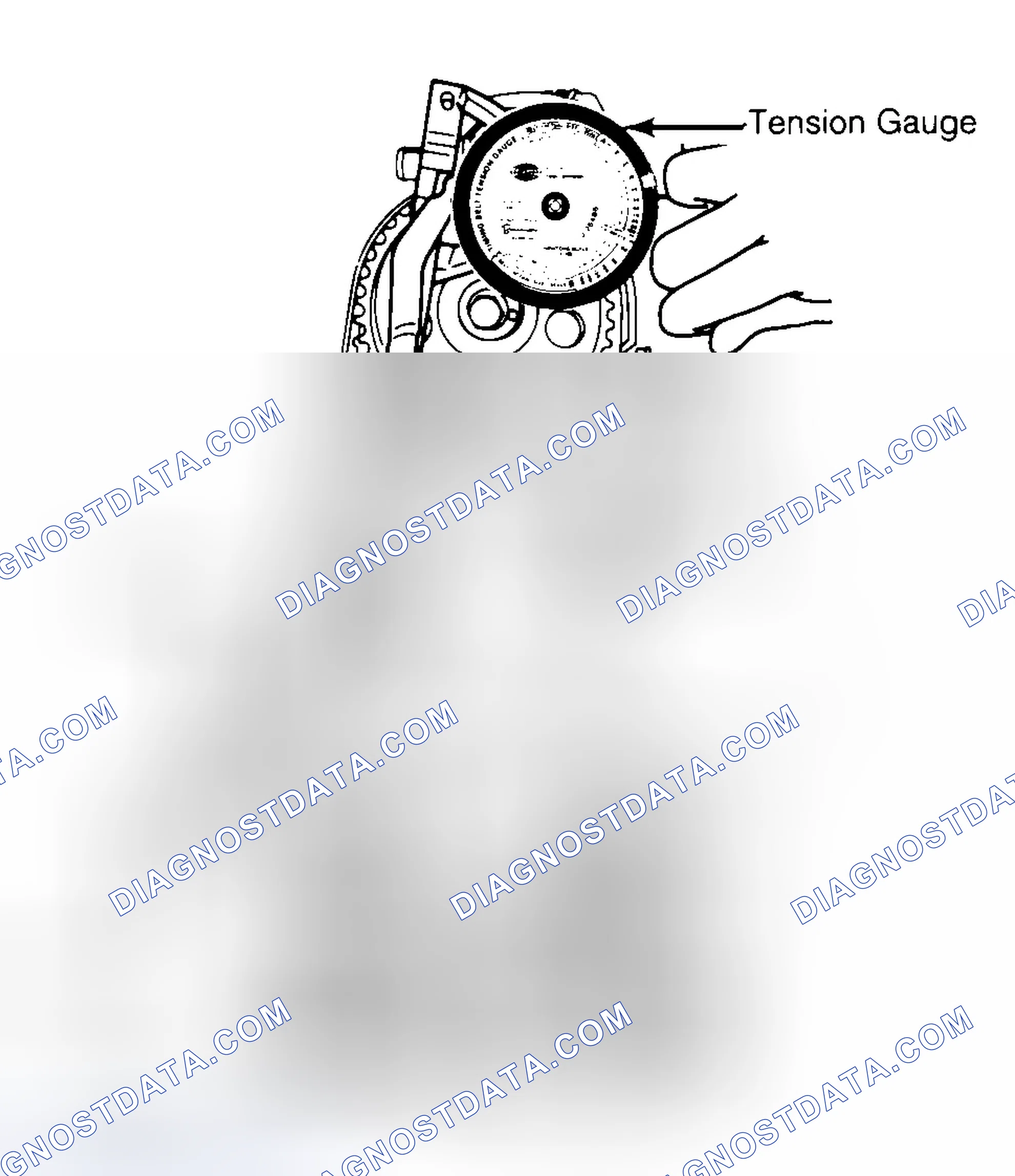 Scheme 3: Adjusting Typical Timing Belt Tension