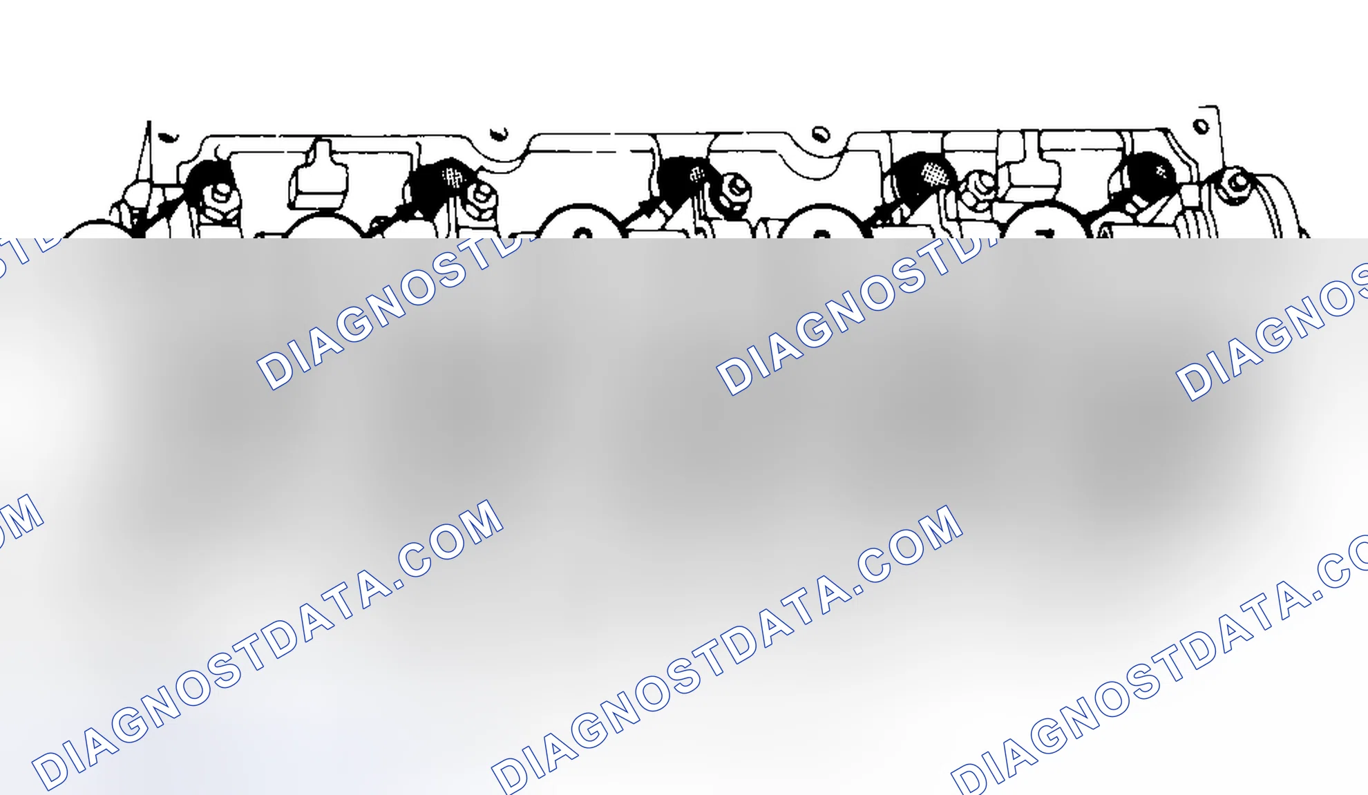 Scheme 7: Typical Cylinder Head Tightening or Loosening Sequence