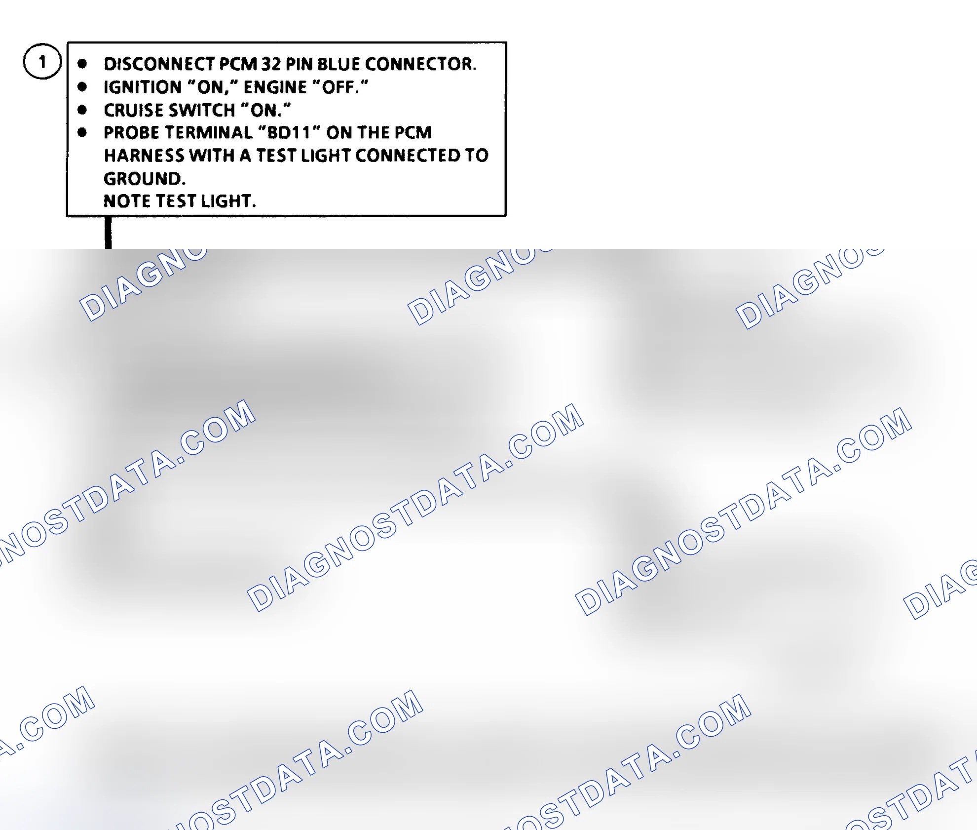 Scheme 194: DTC 76 Flow Chart (6.5L Diesel) Resume/Accel. Switch Fault