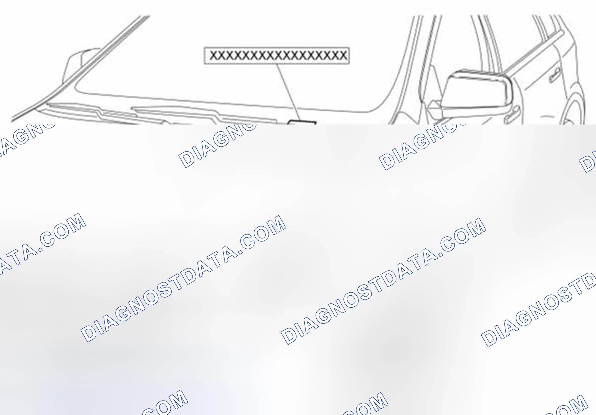Scheme 1: Vehicle Identification Number (VIN) Tag Locator