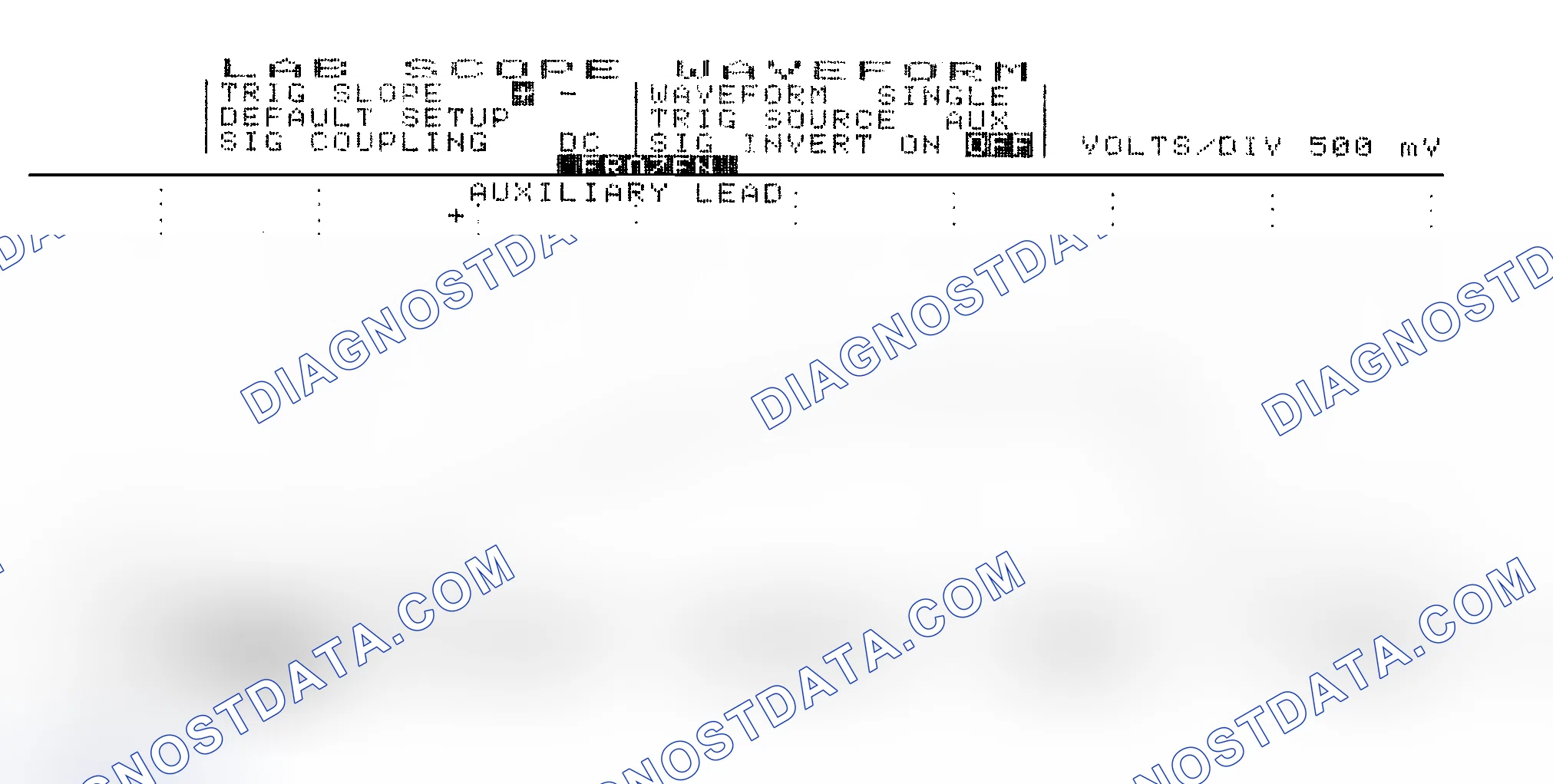 Scheme 14: Single Injector w/Excessive Current Flow - Current Pattern