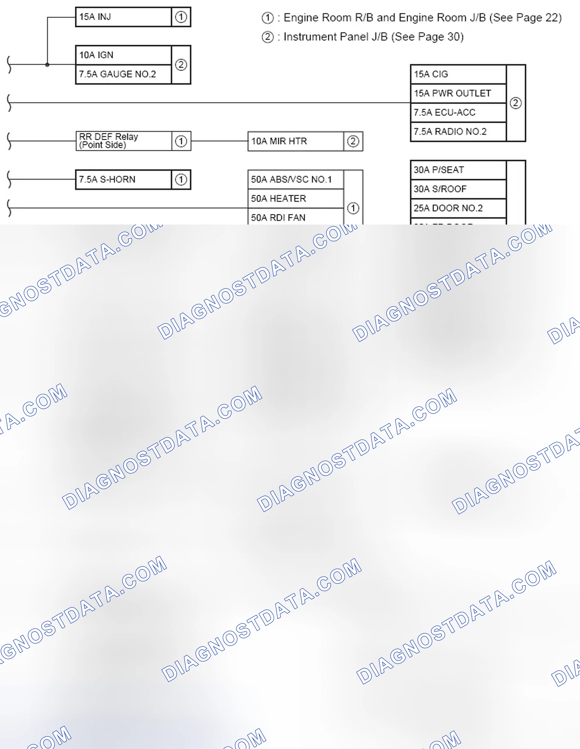 Scheme 385: Power Source Current Flow Chart (2 Of 2)