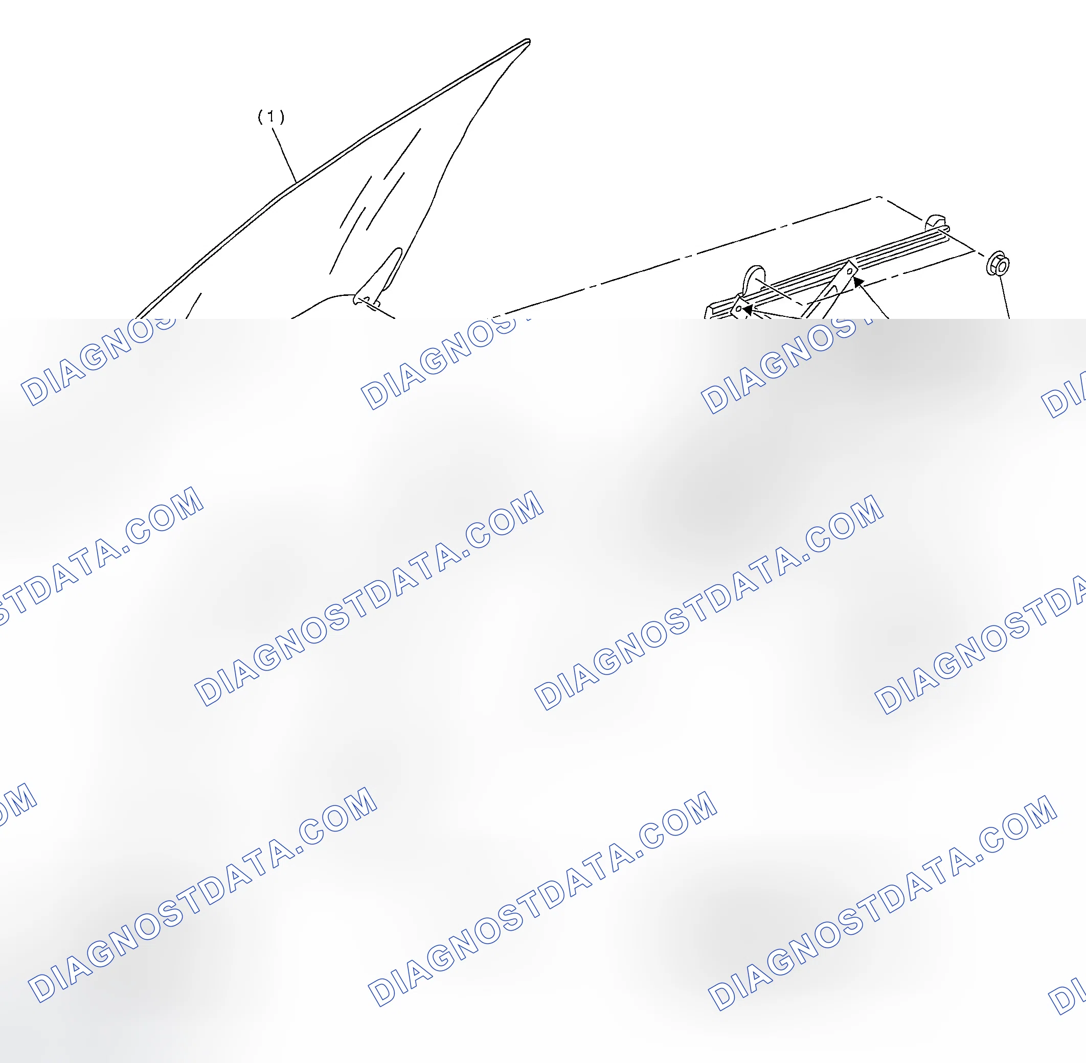 Scheme 4: FRONT DOOR GLASS