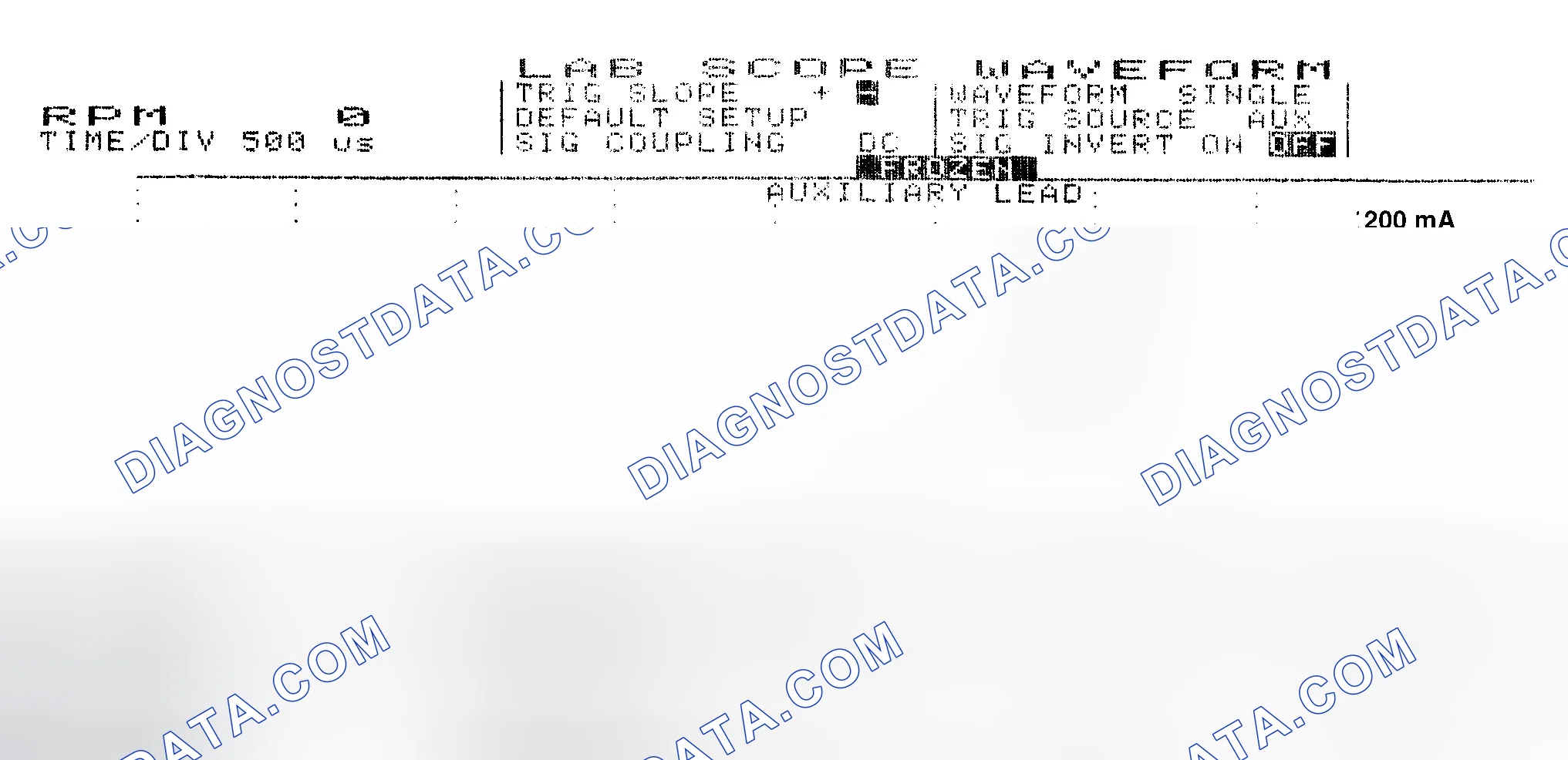 Scheme 17: Single Injector w/Normal Current Flow - Current Pattern