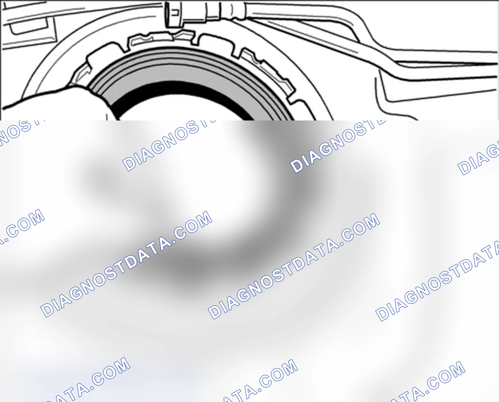 Scheme 118: Installing fuel pressure regulator