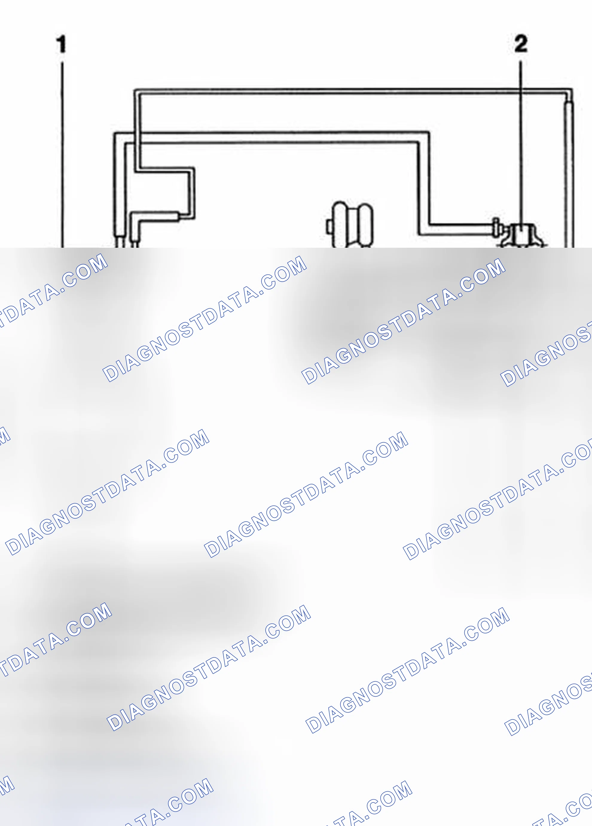 Scheme 36: Vacuum Hose Connections (Engine Code 1Z)