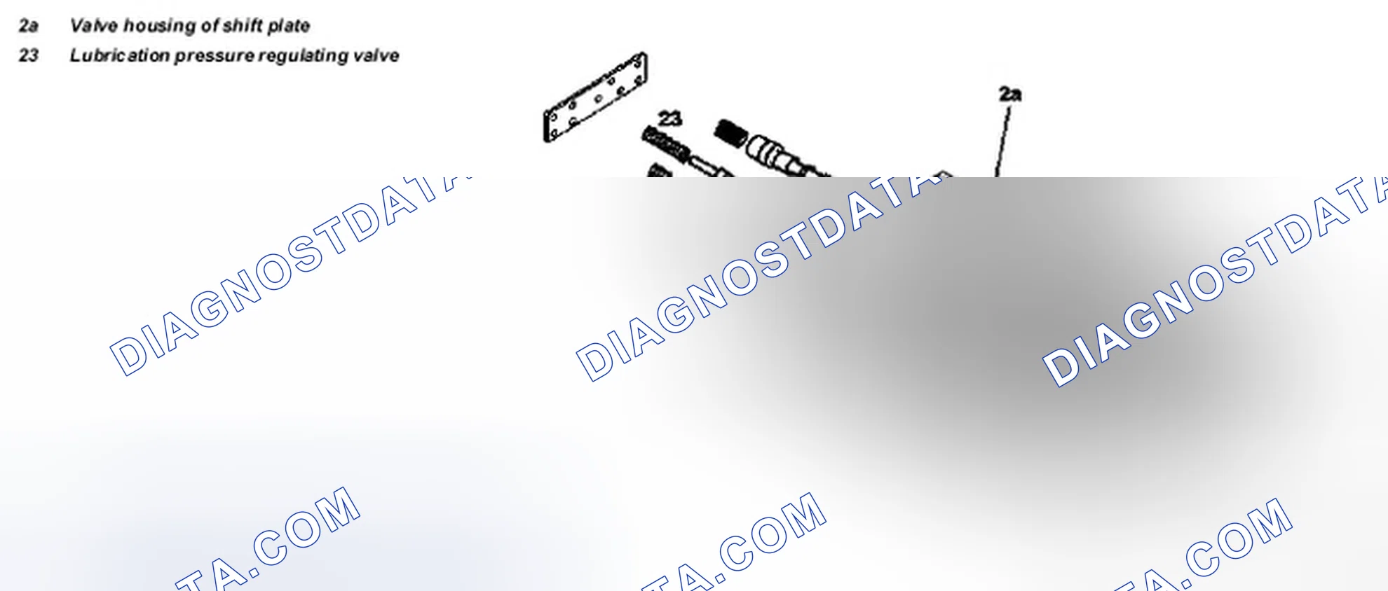 Fig. 212: Identifying Pressure Regulating Valve Components