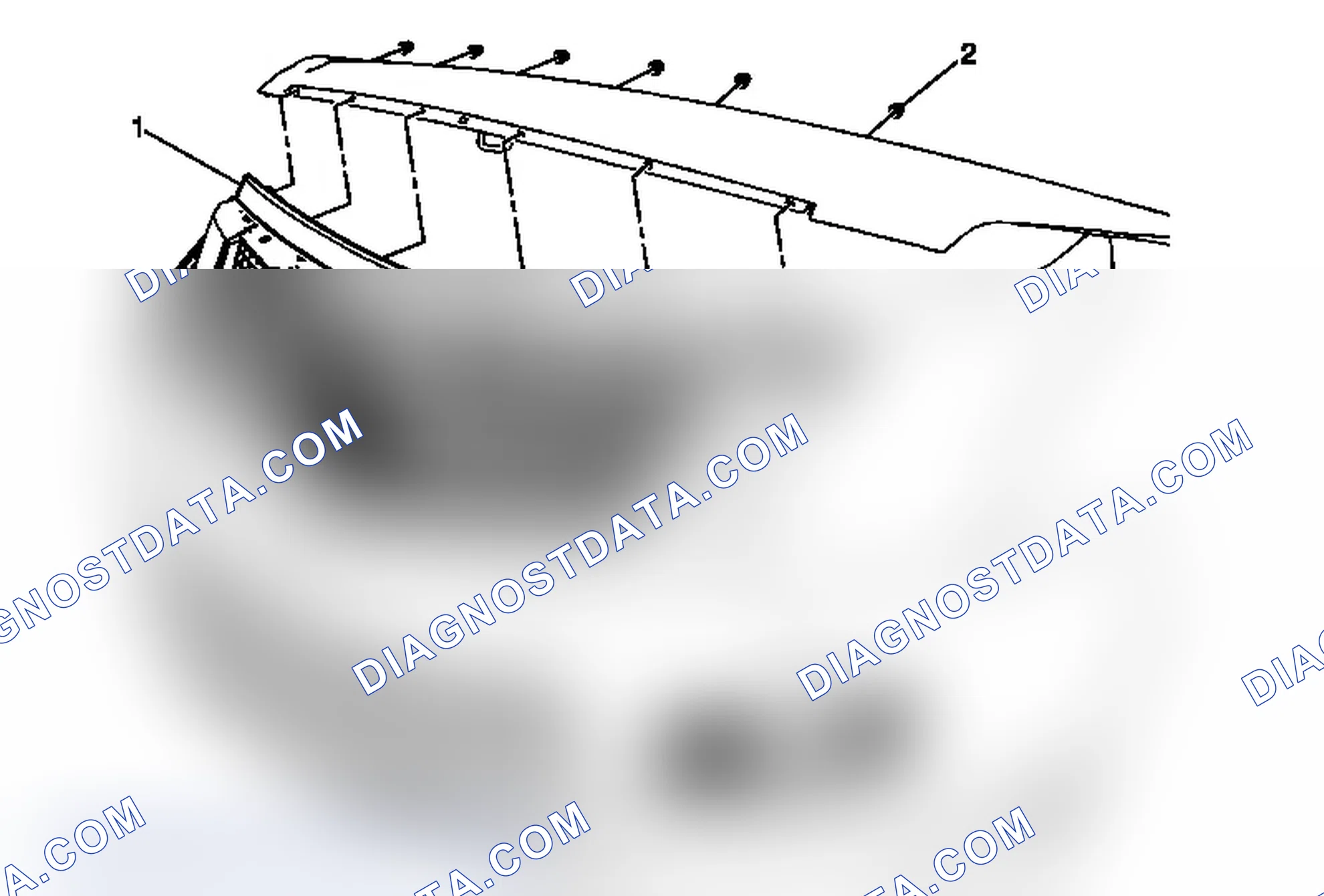 Scheme 11: Hood Front Molding Replacement