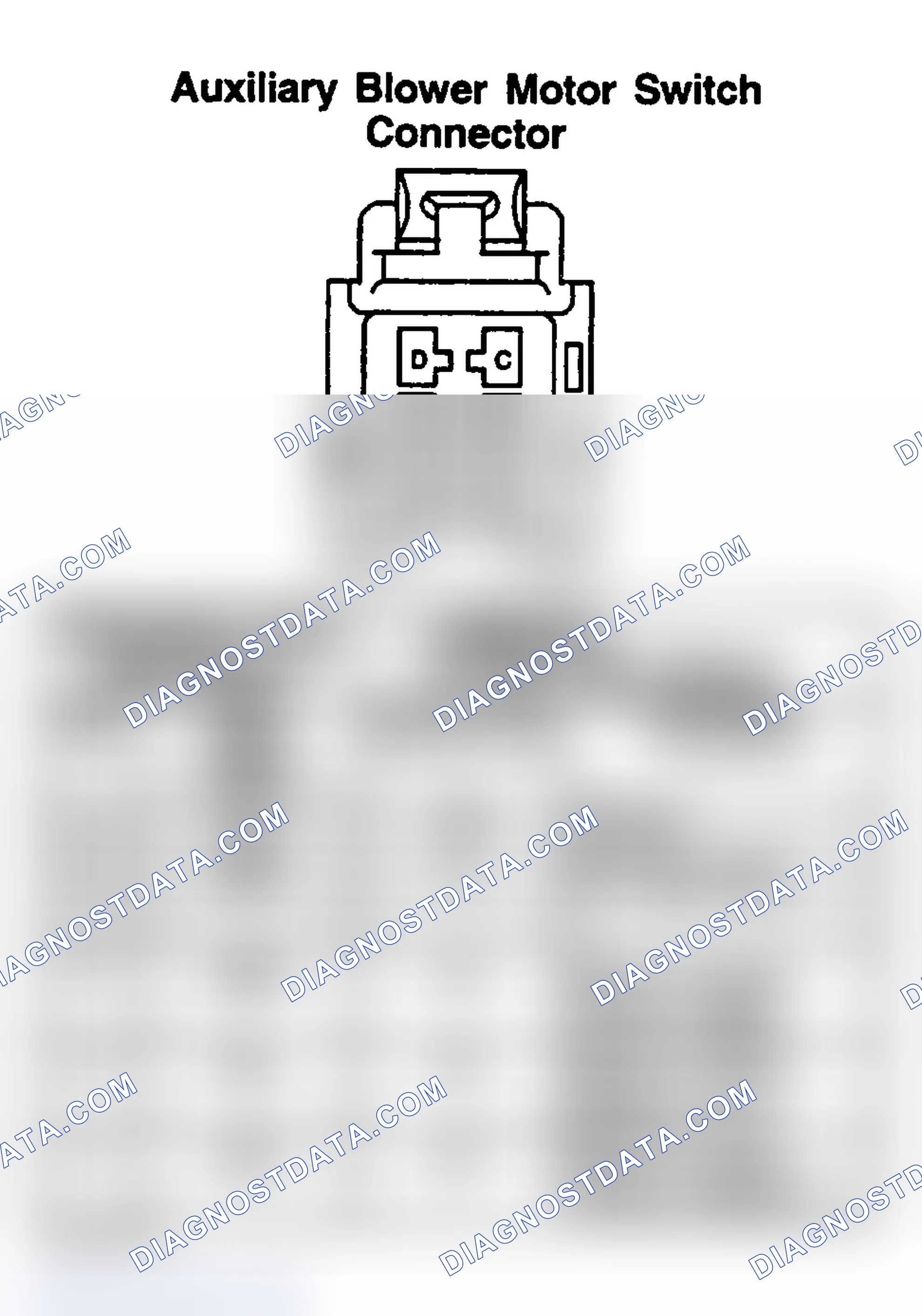 Scheme 121: AUXILIARY BLOWER MOTOR SWITCH