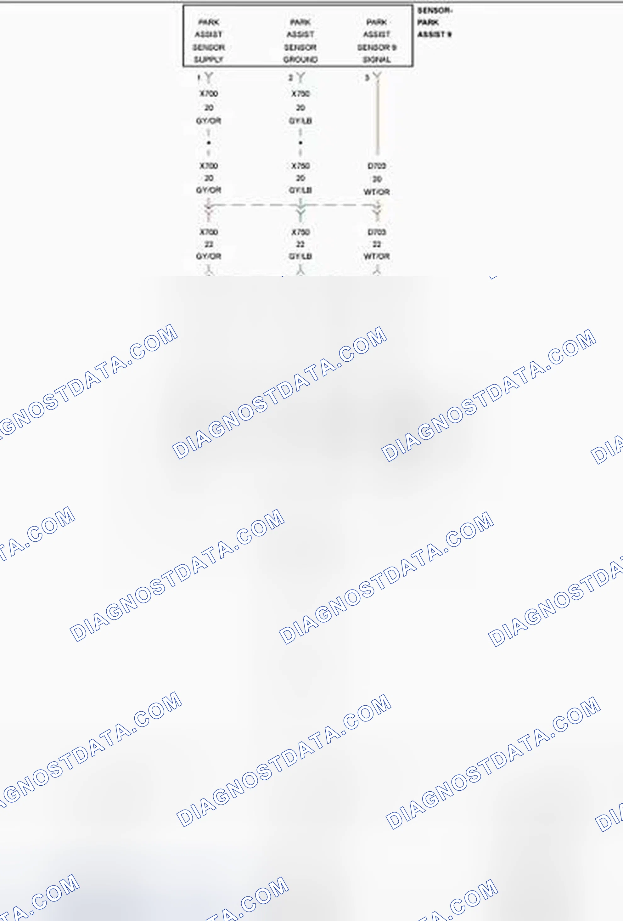 Scheme 113: B1296-11-PTS SENSOR 9 - CIRCUIT SHORT TO GROUND