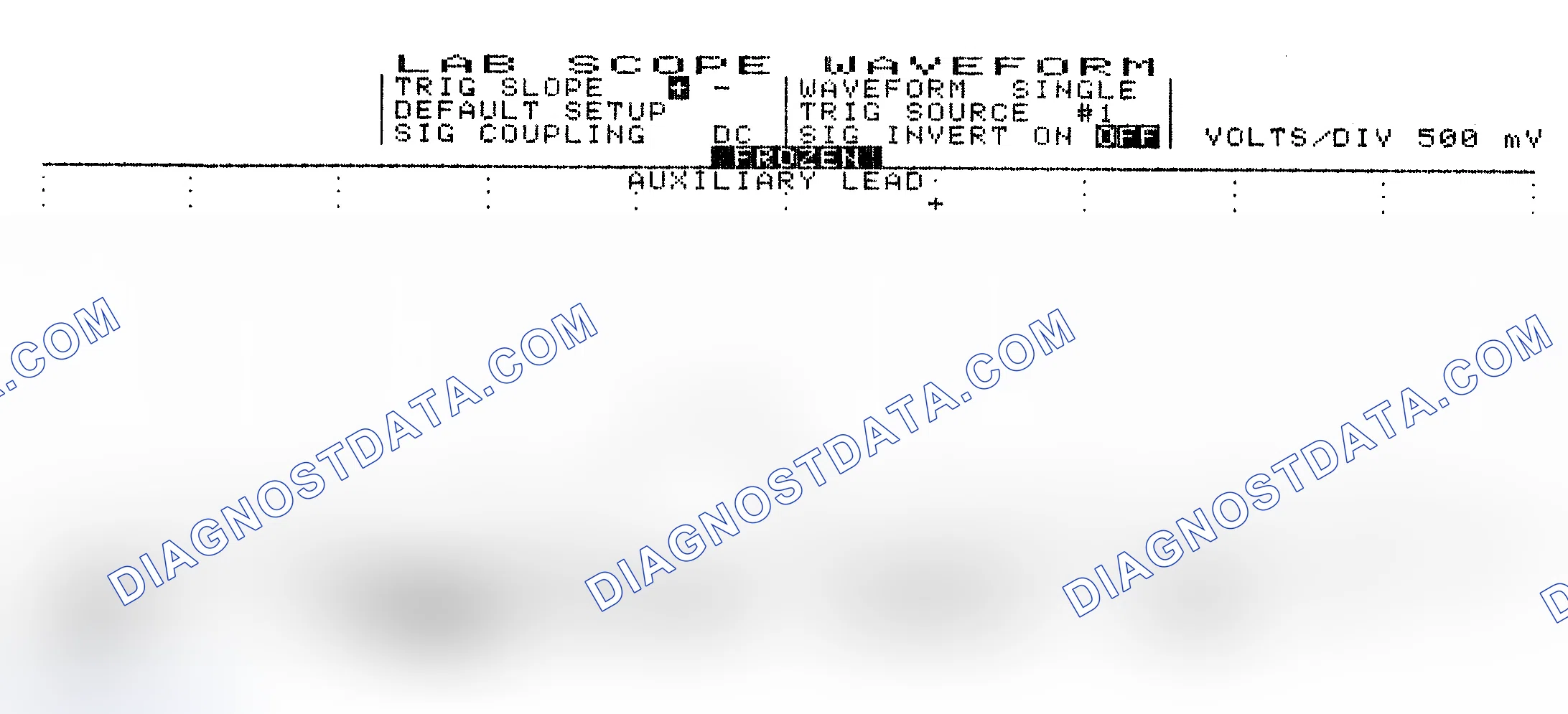 Scheme 9: Single Injector w/Normal Current Flow - Current Pattern