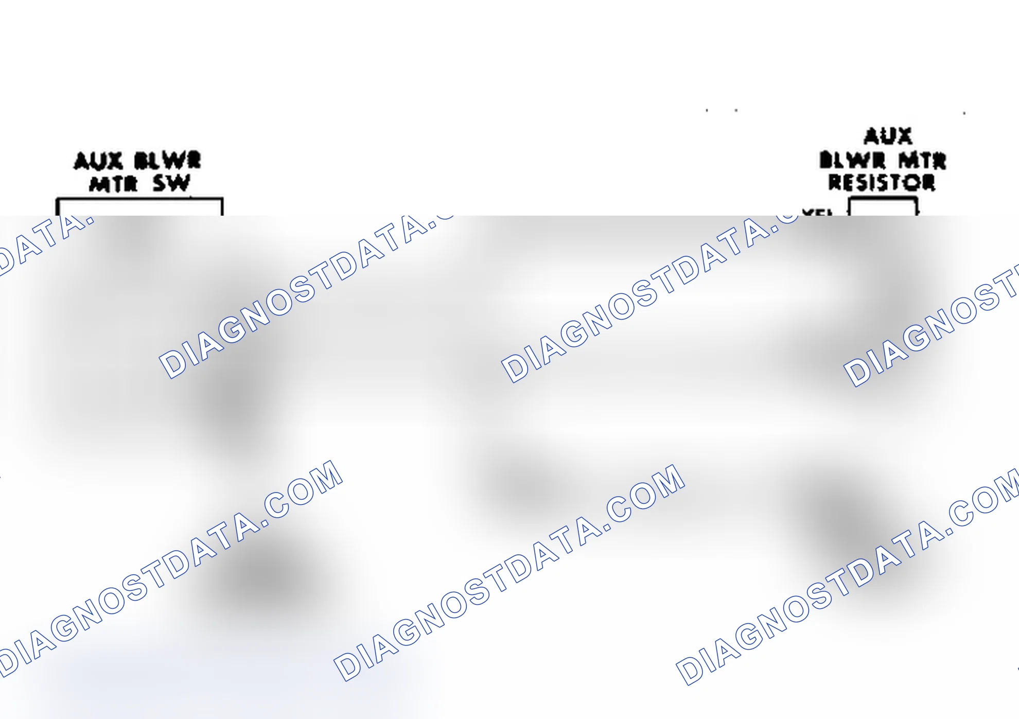 Scheme 19: Manual A/C-Heater Wiring Diagram (R/V Trucks - Rear)
