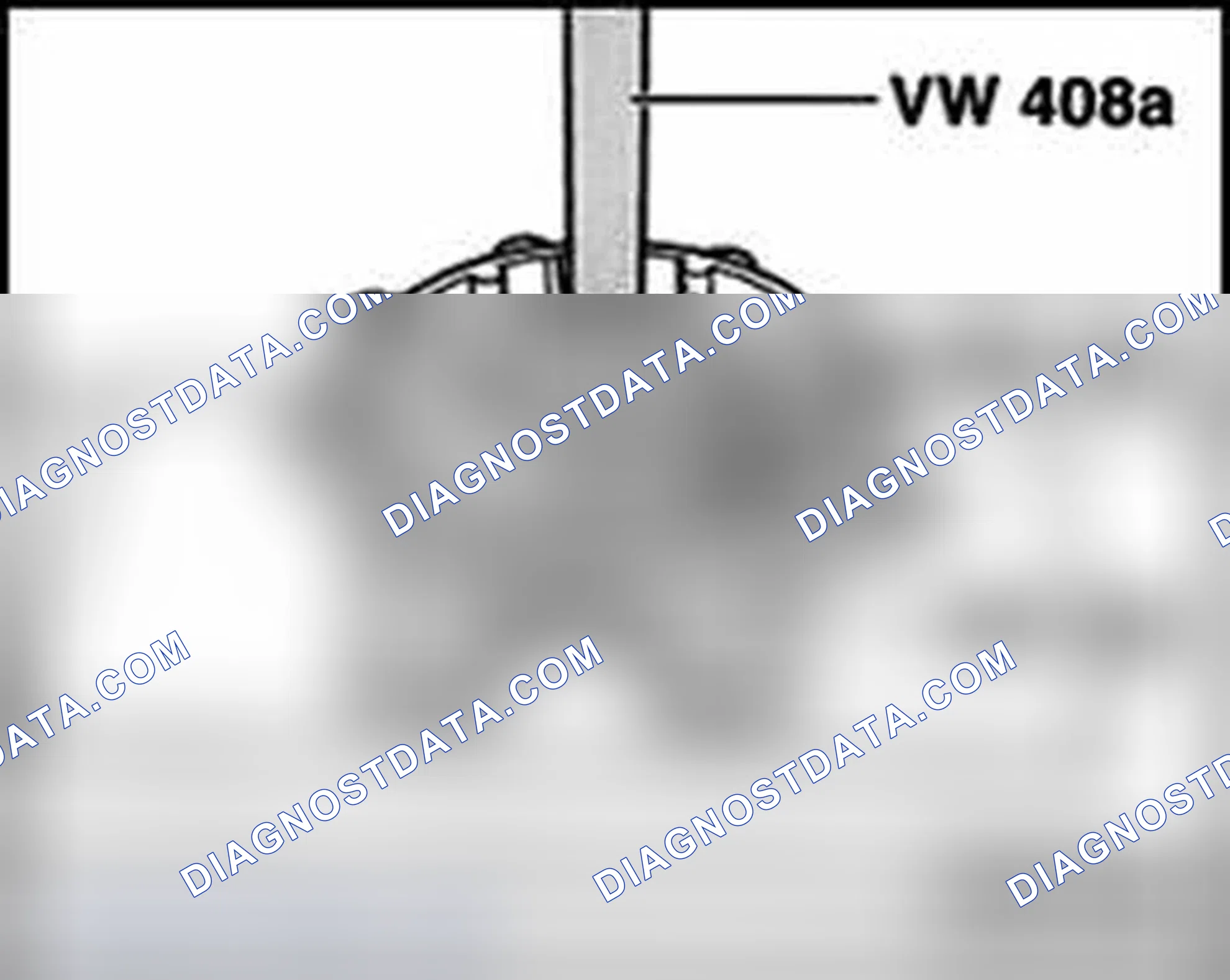 Scheme 1608: Pressing in outer race for large taper roller bearing into cover
