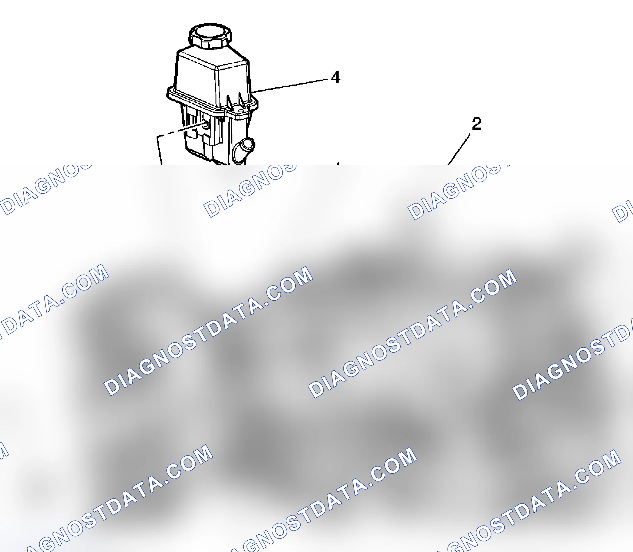 Scheme 4: Power Steering Fluid Reservoir Replacement