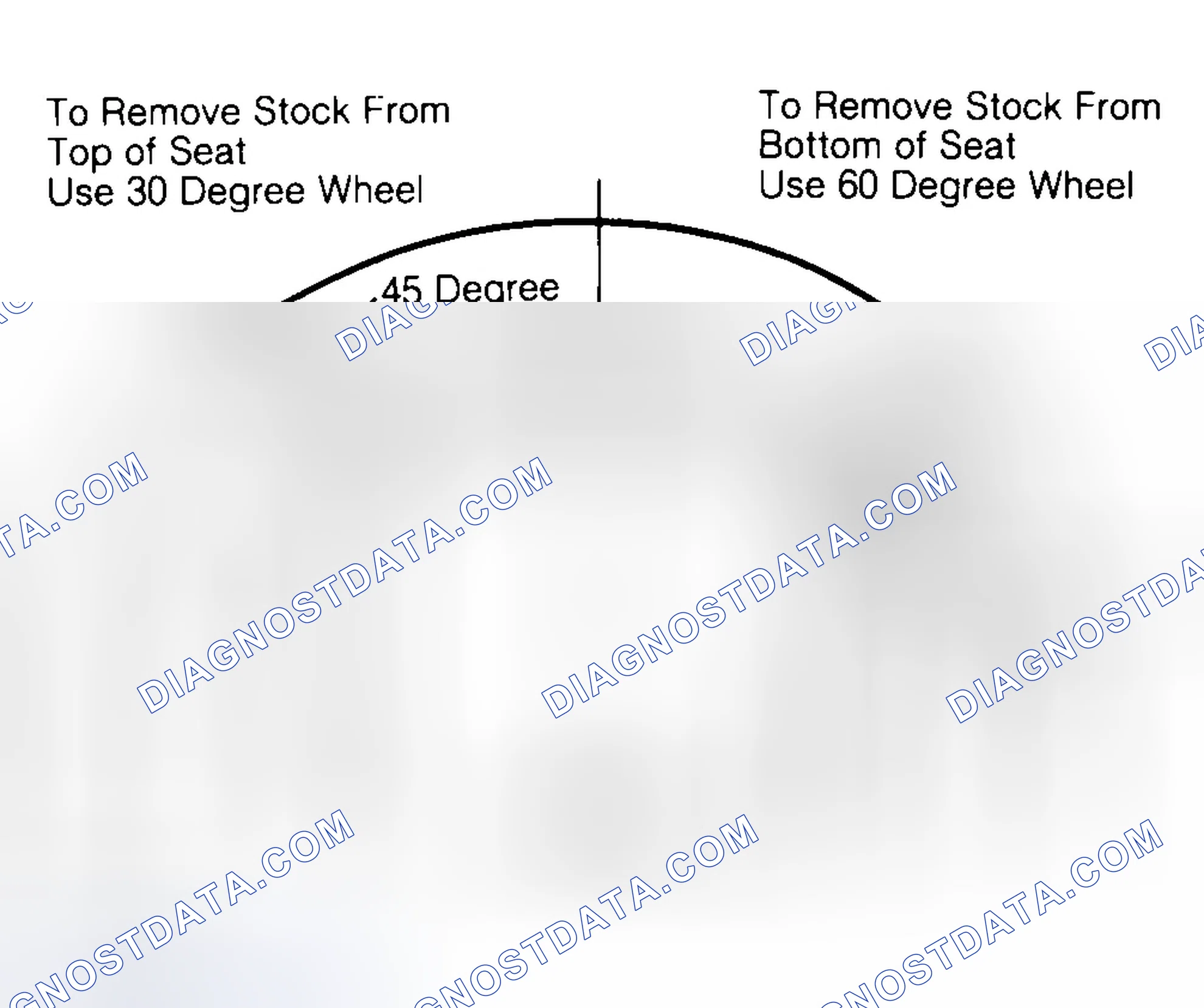 Scheme 19: Adjusting Valve Seat Width