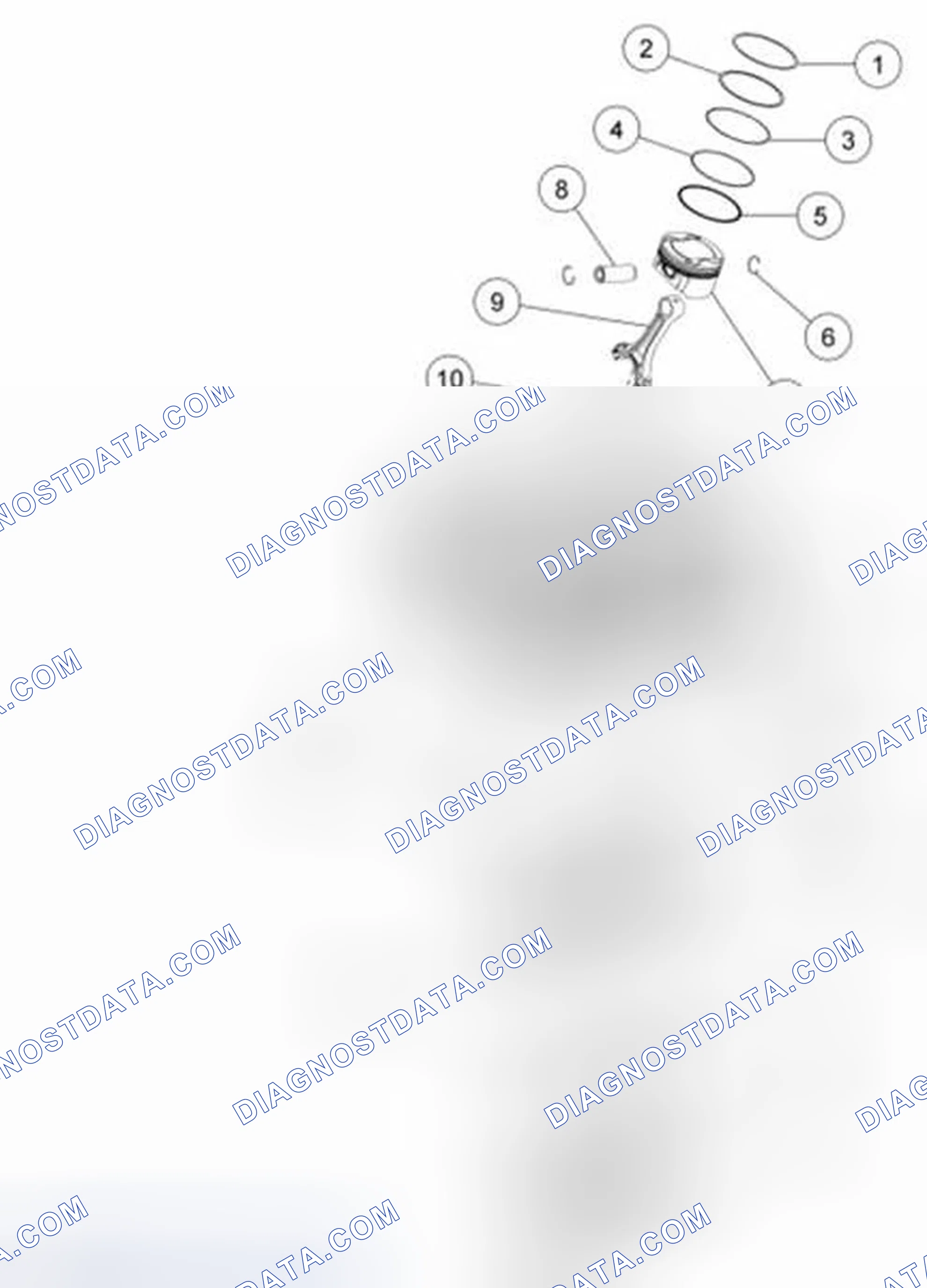 Scheme 593: Lower Engine Block (View 2)