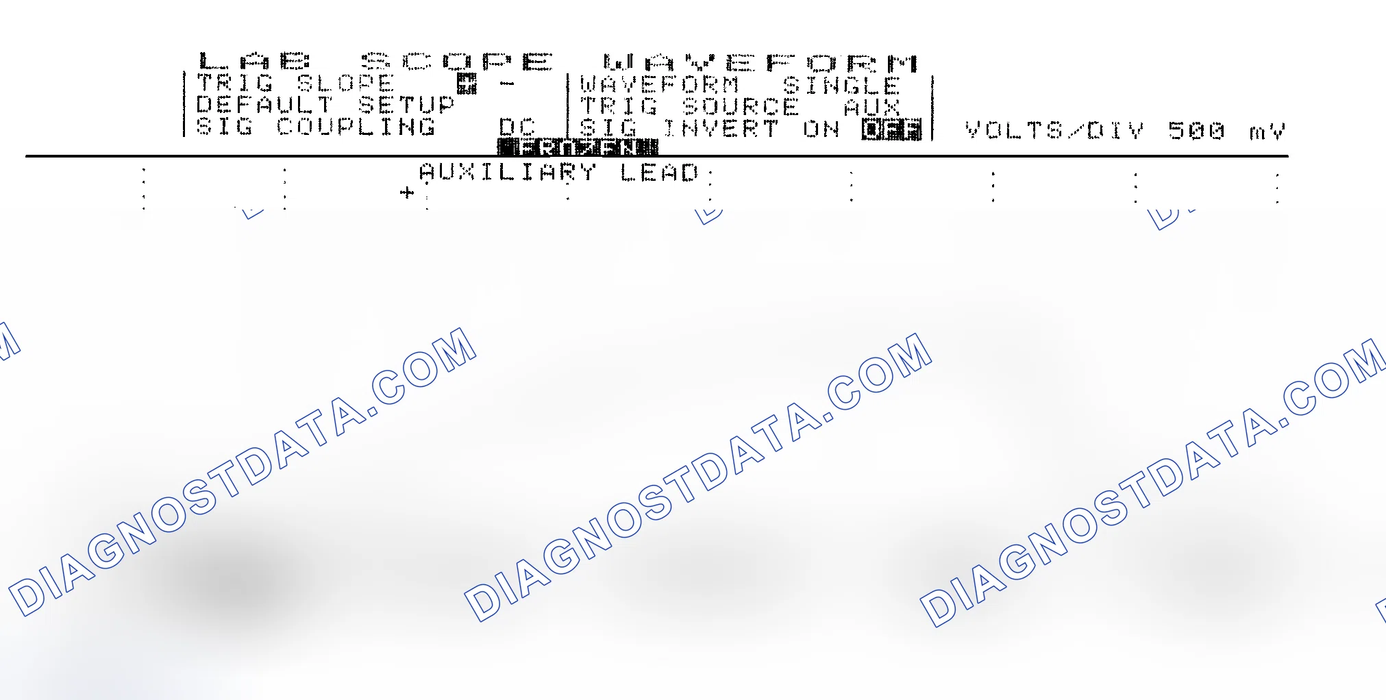 Scheme 14: Single Injector w/Excessive Current Flow - Current Pattern