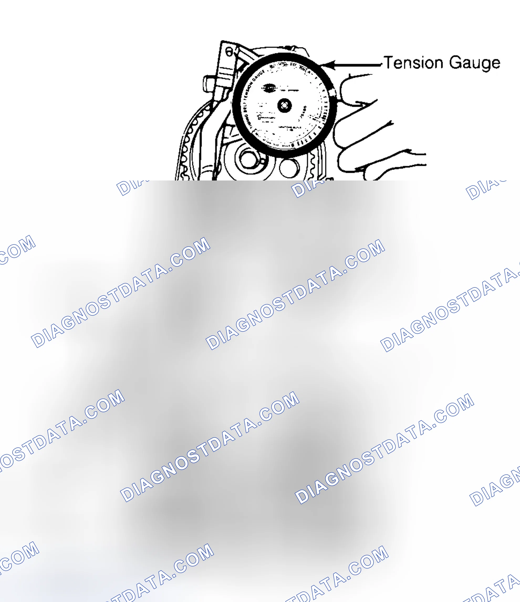 Scheme 3: Adjusting Typical Timing Belt Tension