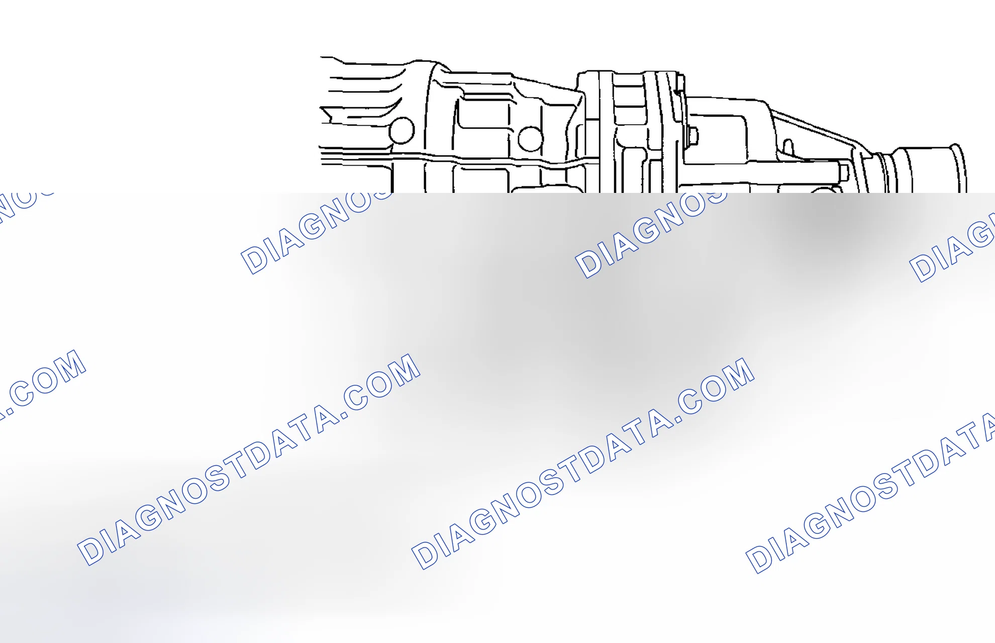 Scheme 88: REAR VEHICLE SPEED SENSOR