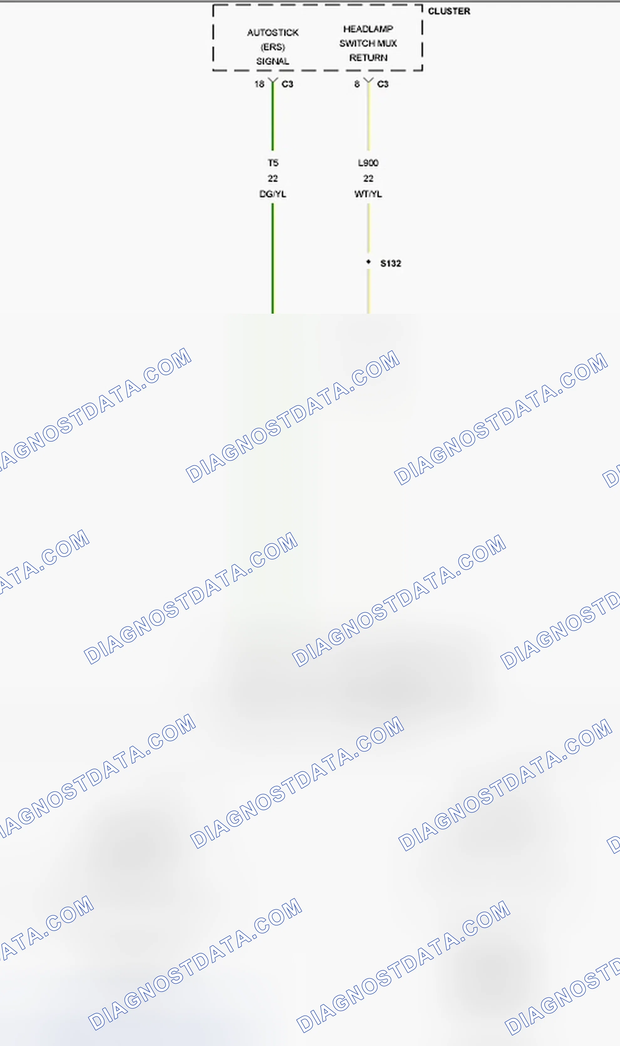 Scheme 57: P0952-AUTOSTICK INPUT CIRCUIT LOW - 3500 CAB & CHASSIS, 4500, 5500