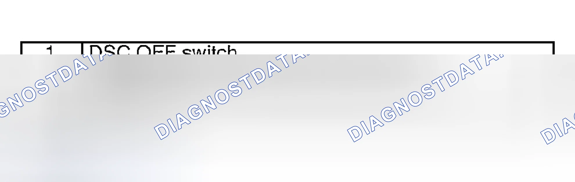 Scheme 131: DSC OFF SWITCH REMOVAL/INSTALLATION