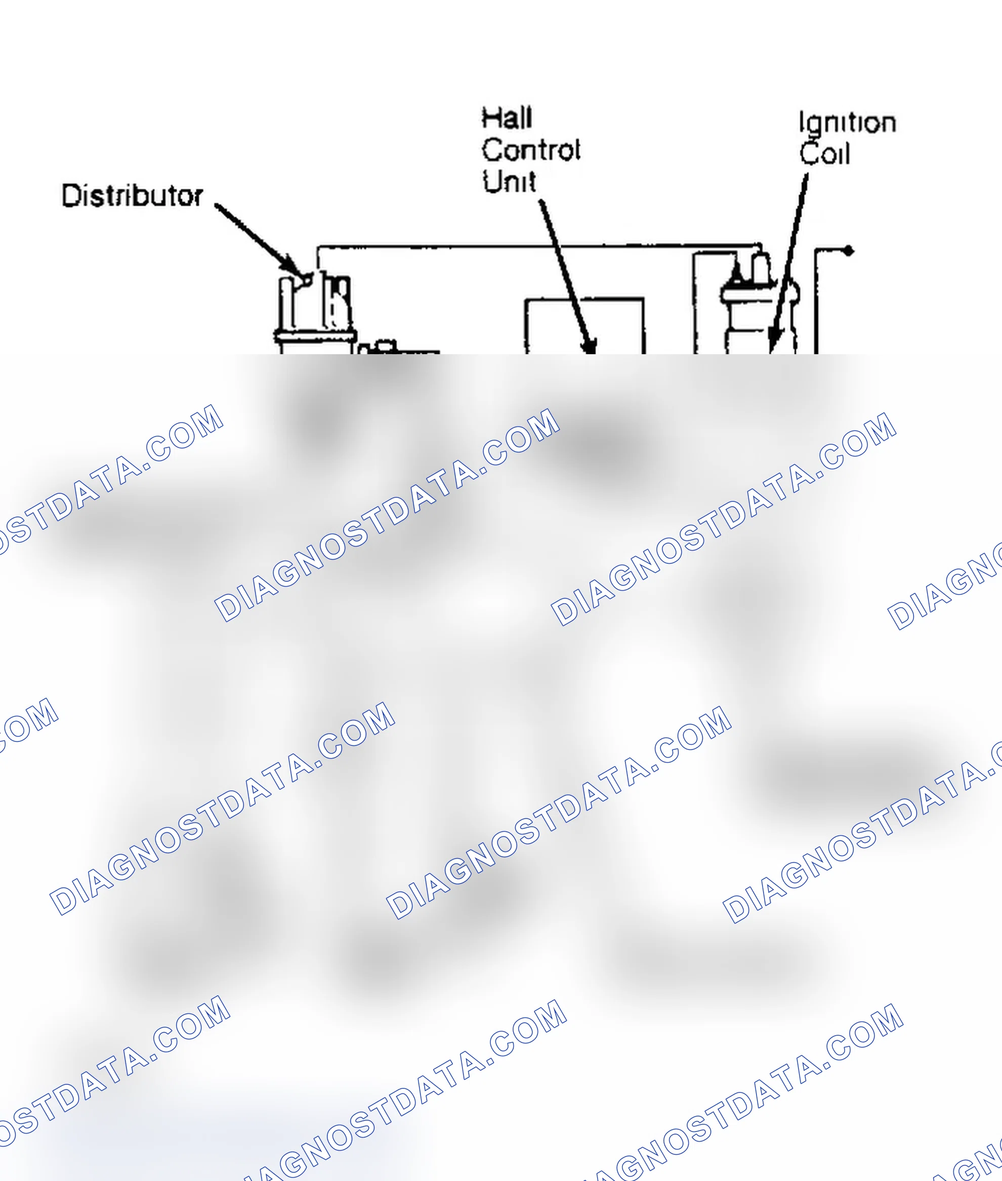 Scheme 1: Audi 4000S Electronic Ignition System Wiring Diagram