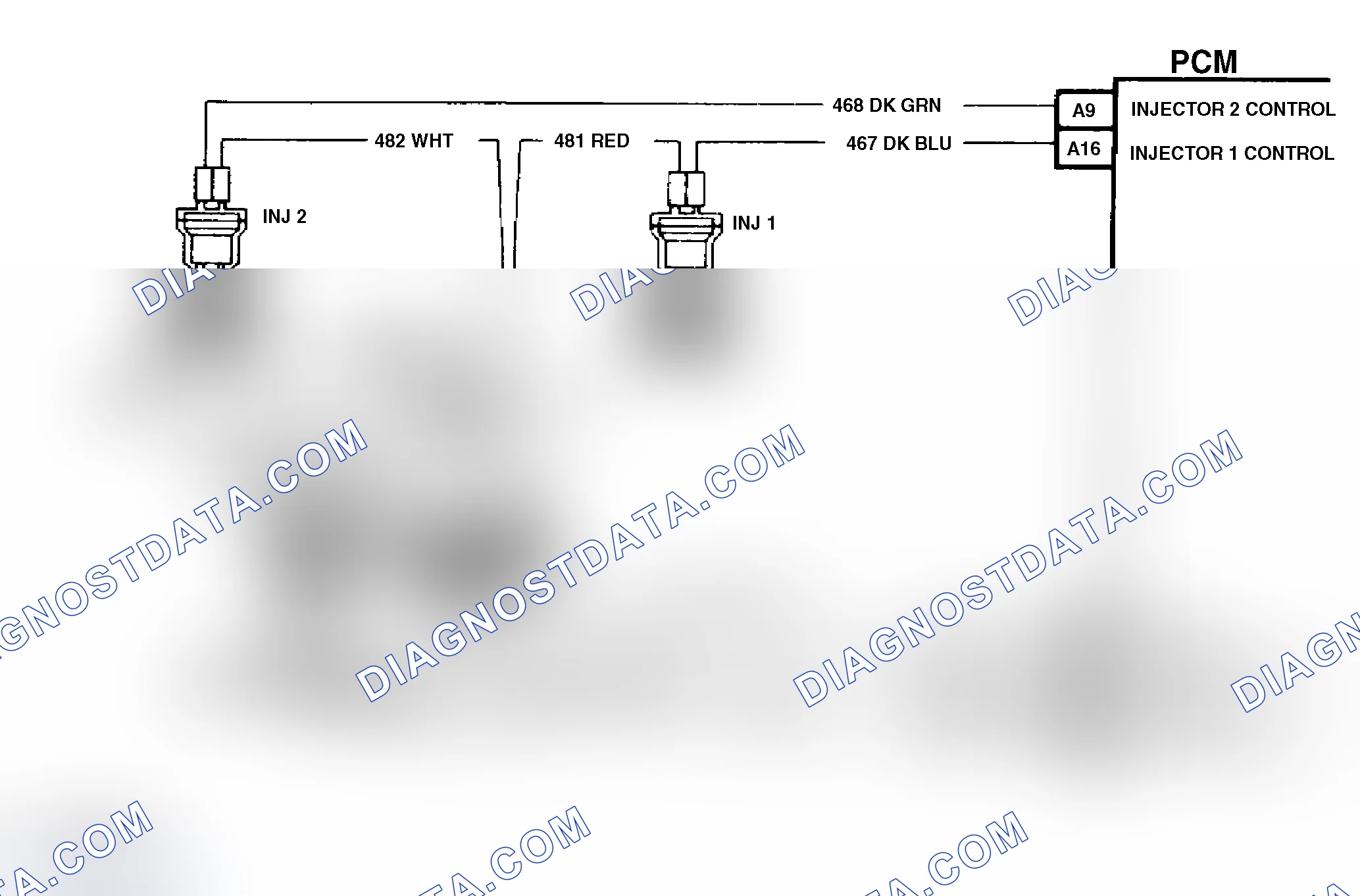 Scheme 127: Code 42 Schematic ("P" Series A/T) Ignition Control