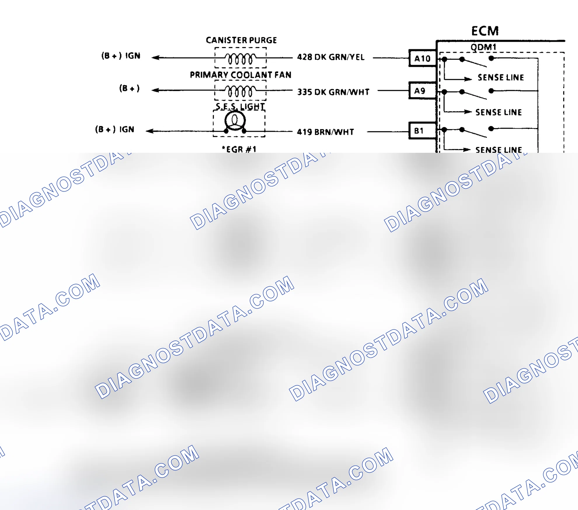 Scheme 200: Code 26, Schematic, Quad-Driver Error W Body