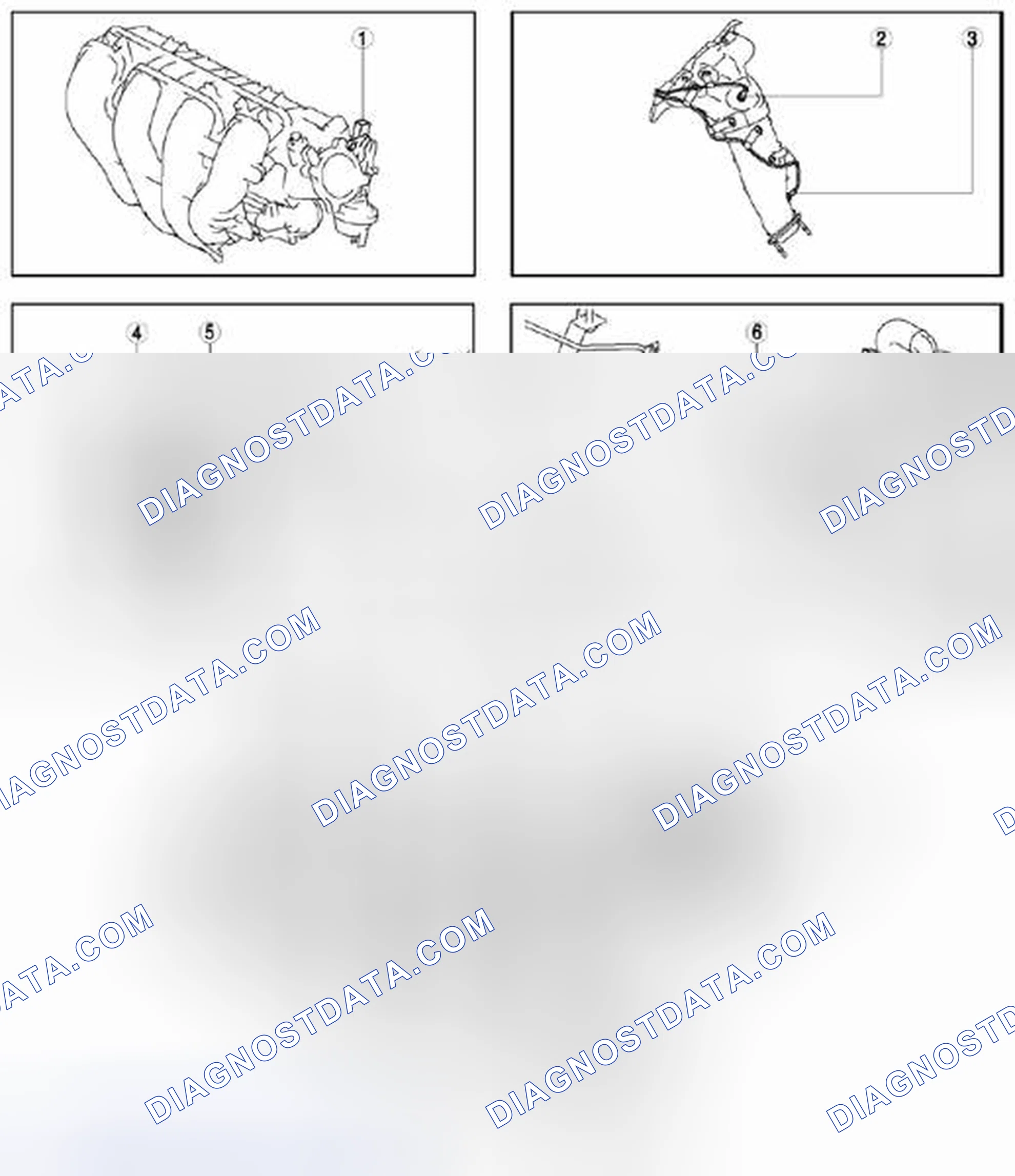 Scheme 5: Identifying Engine Control System Components - MZR 2.5 (1 Of 2)