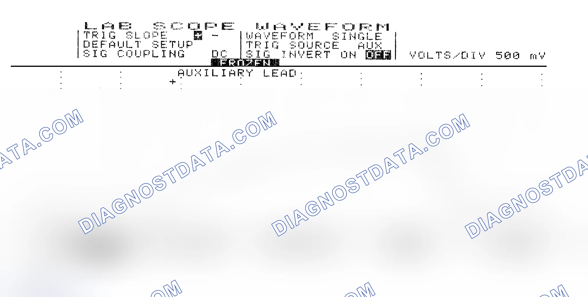 Scheme 14: Single Injector w/Excessive Current Flow - Current Pattern