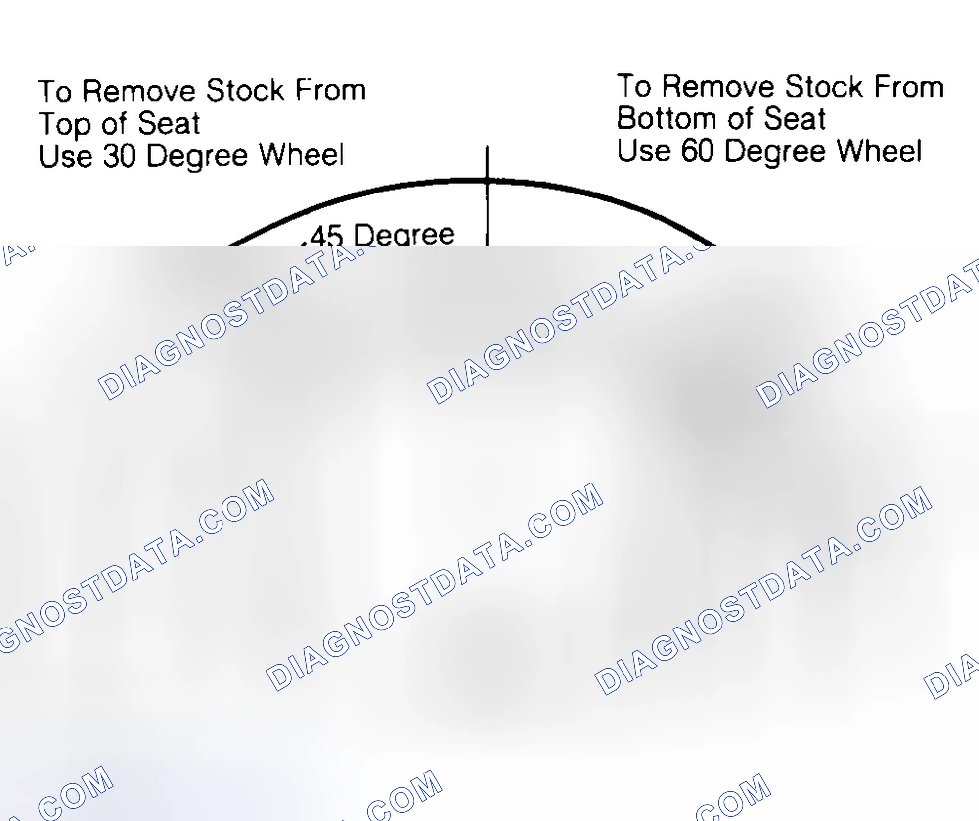 Scheme 19: Adjusting Valve Seat Width