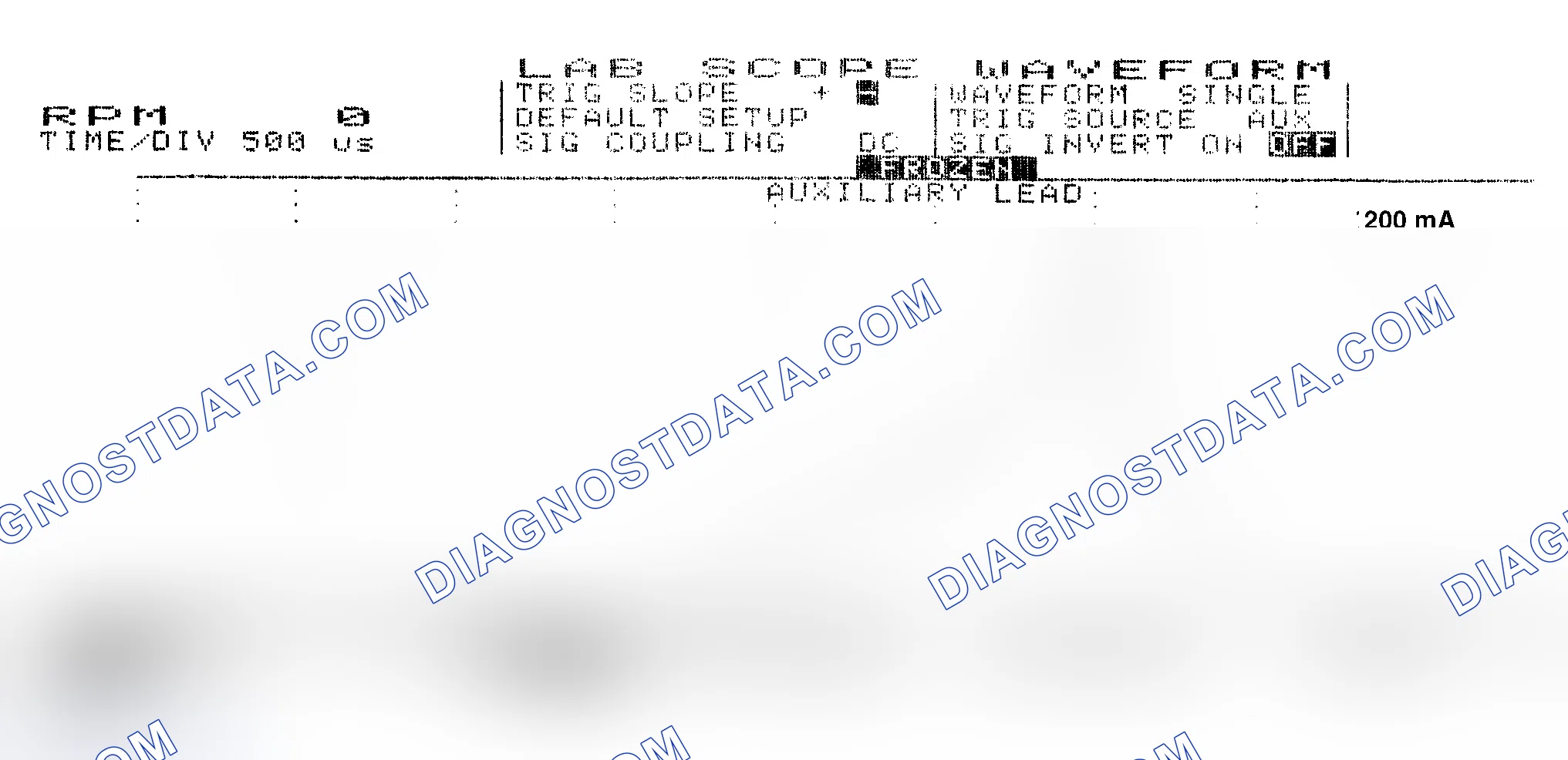 Scheme 17: Single Injector w/Normal Current Flow - Current Pattern