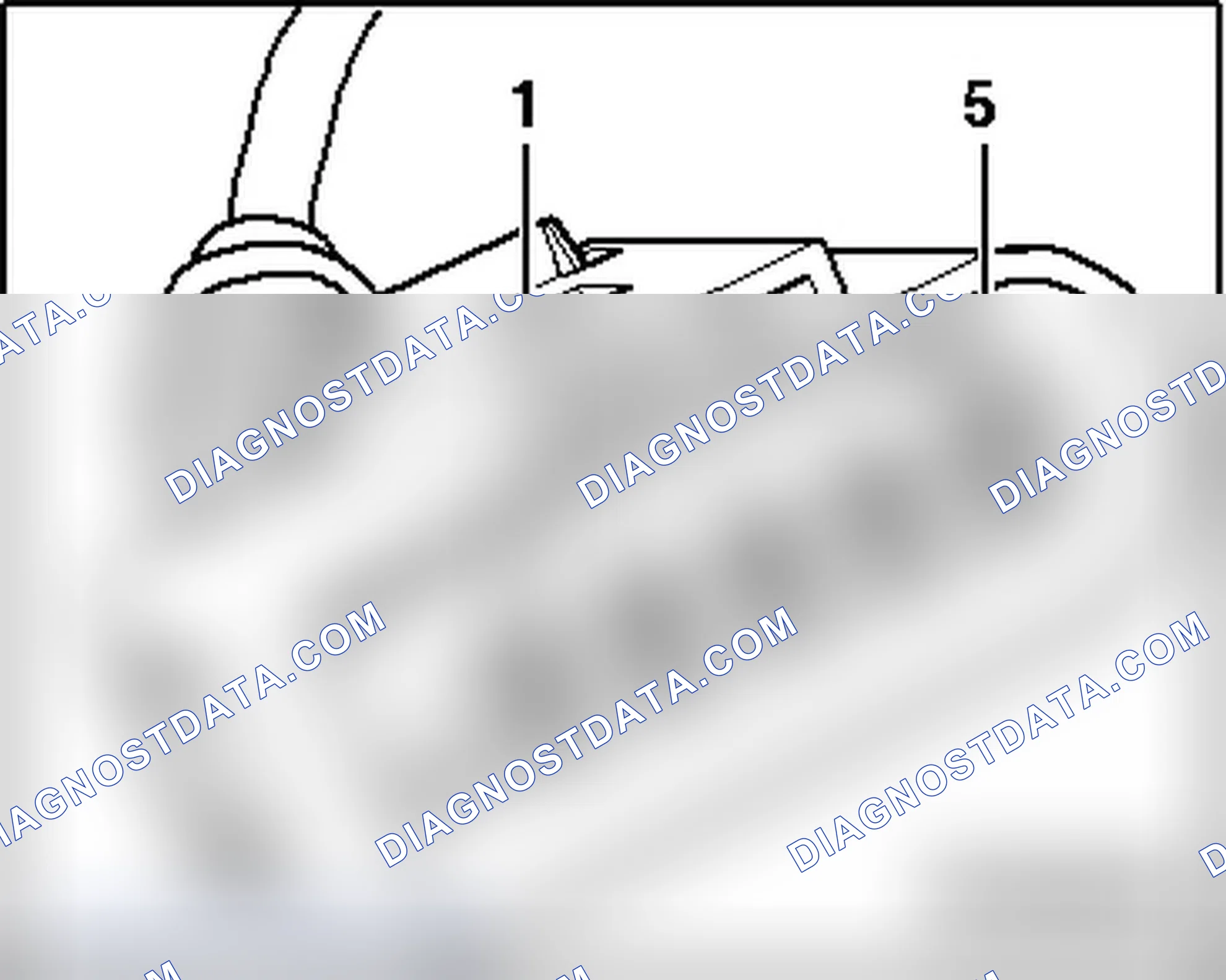 Scheme 3: FUEL LEVEL SENSOR, CONNECTOR ASSIGNMENT