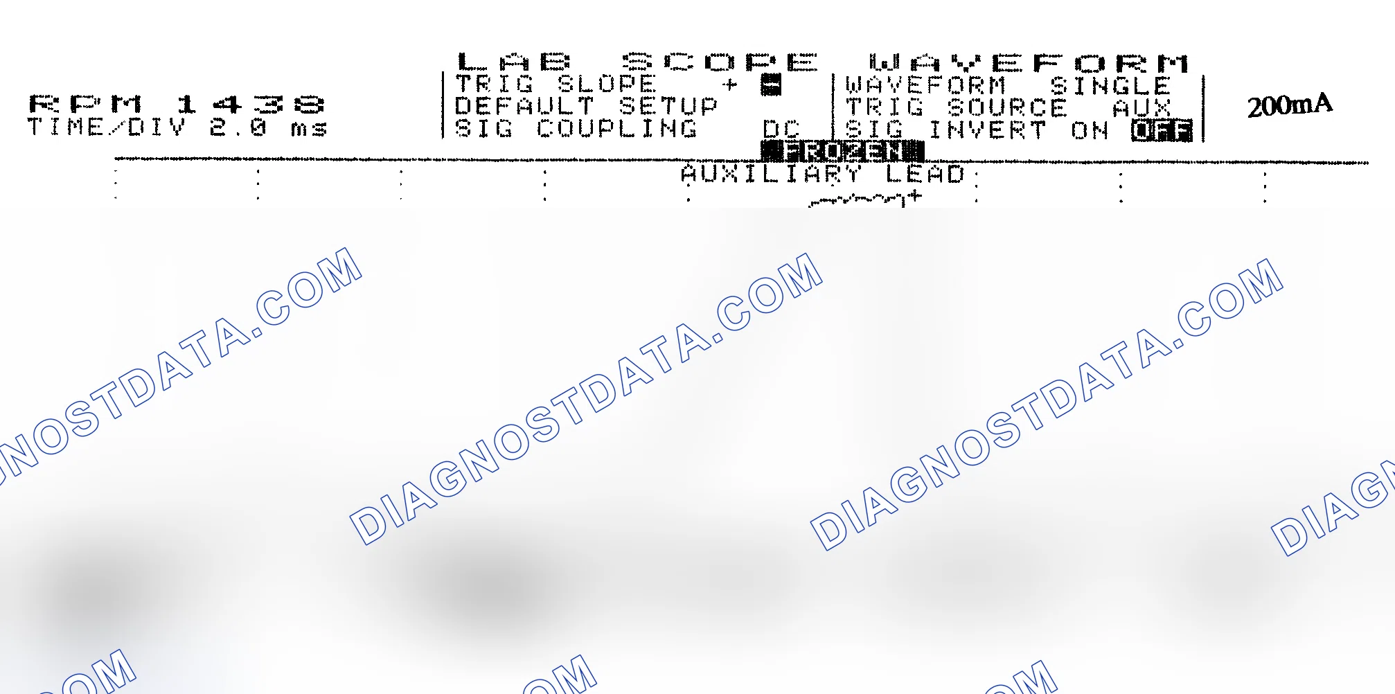 Scheme 15: Single Injector w/Normal Current Flow - Current Pattern