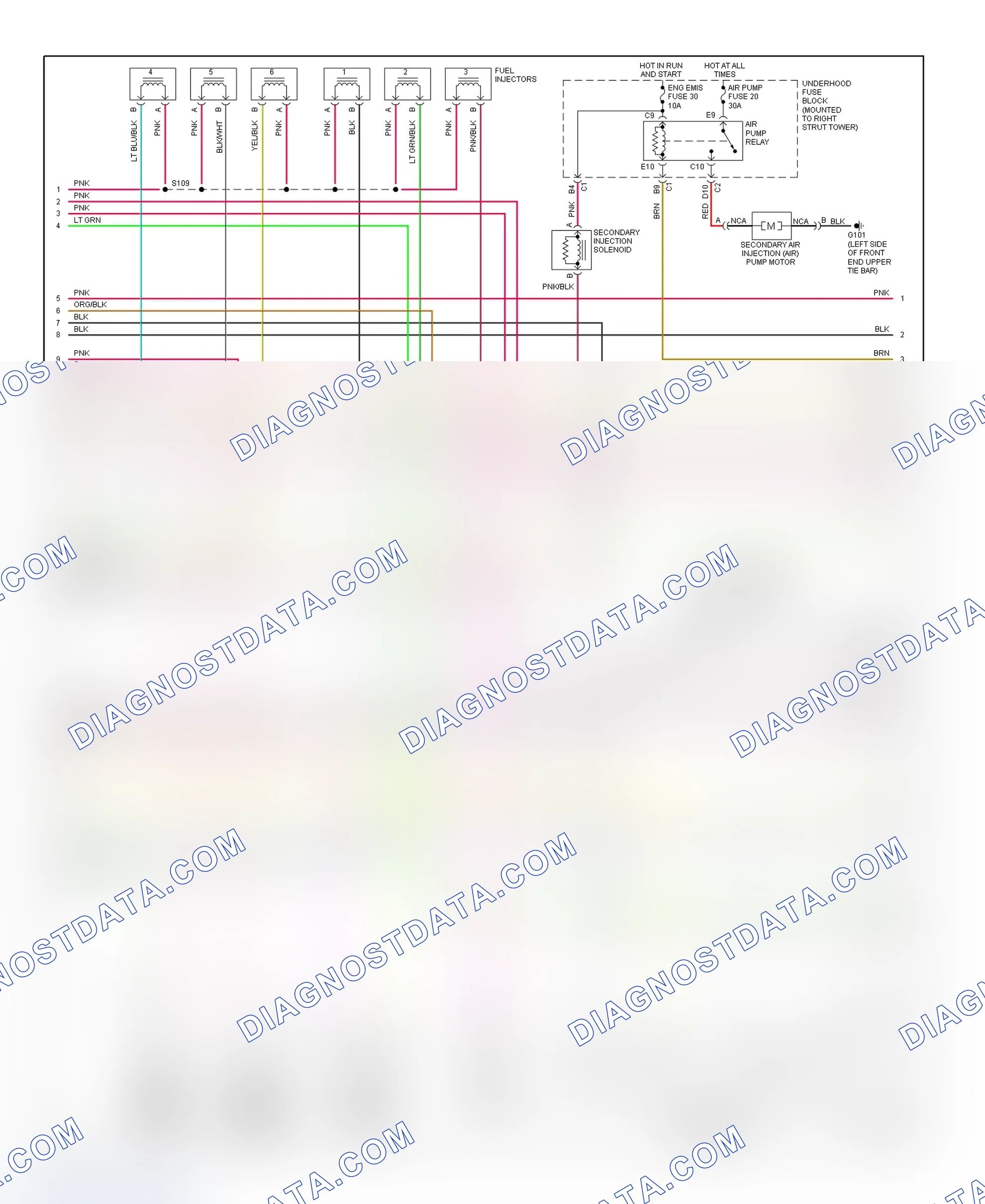 Scheme 197: PCM Wiring Diagram (Regal - 3.8L - 2 Of 4)
