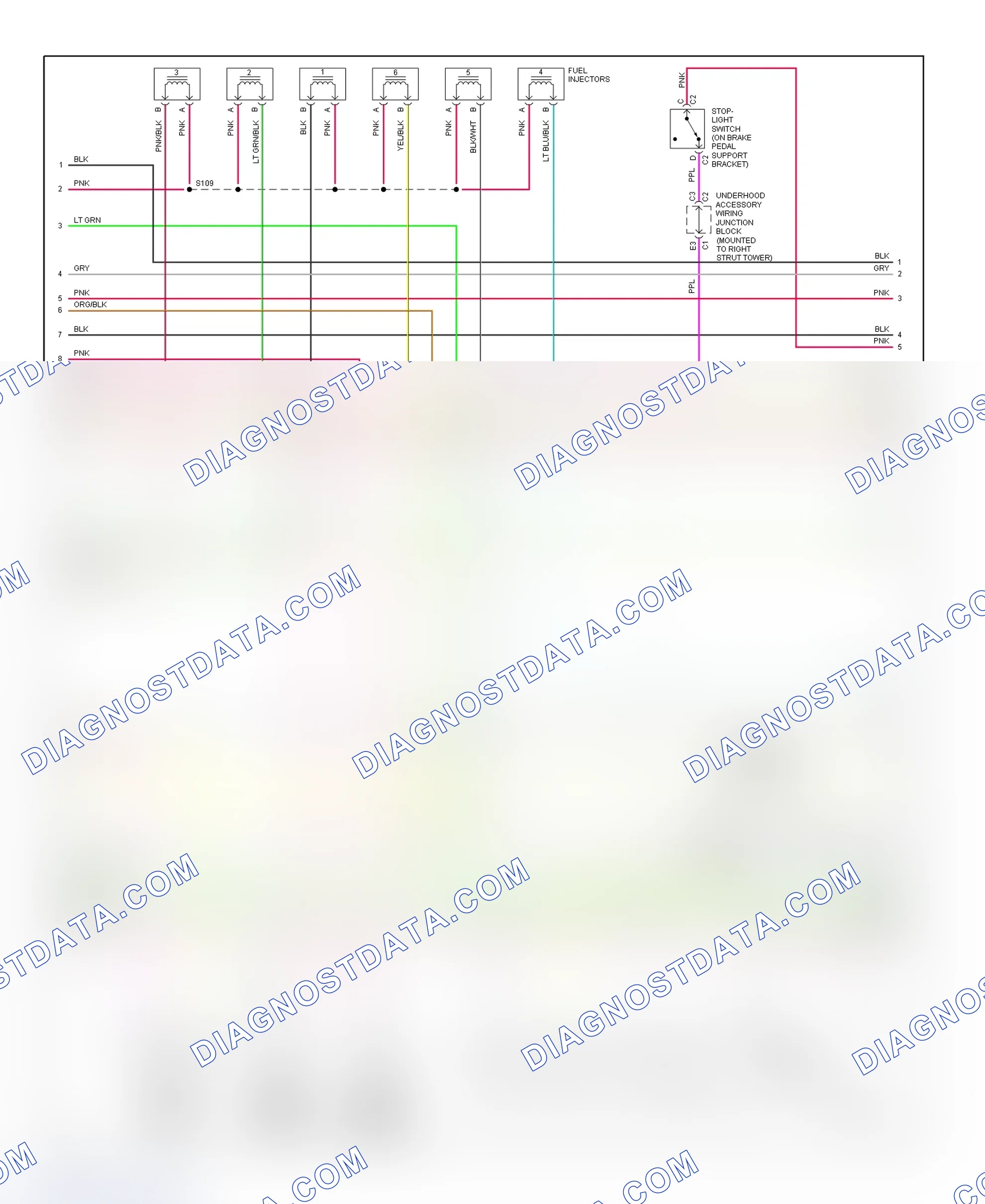 Scheme 111: PCM Wiring Diagram (Grand Prix - 3.1L - 2 Of 4)