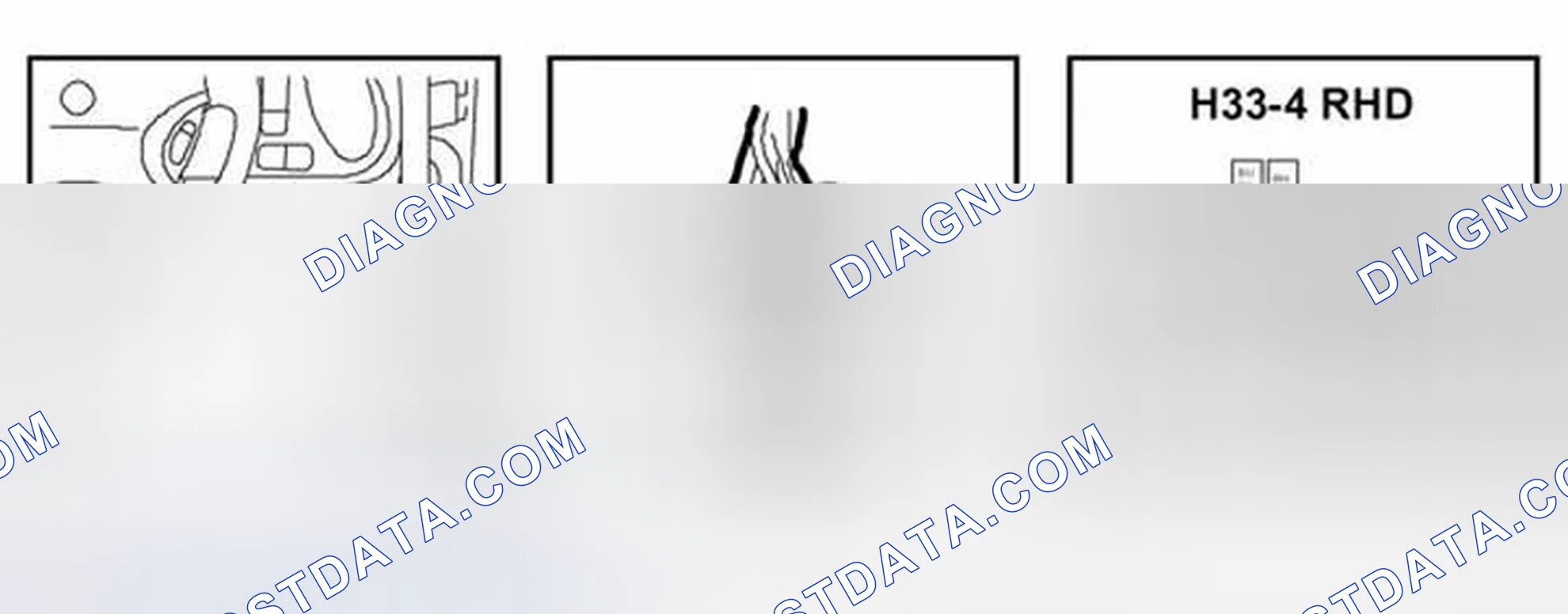 Scheme 56: Identifying Connector H33-4 (RHD)