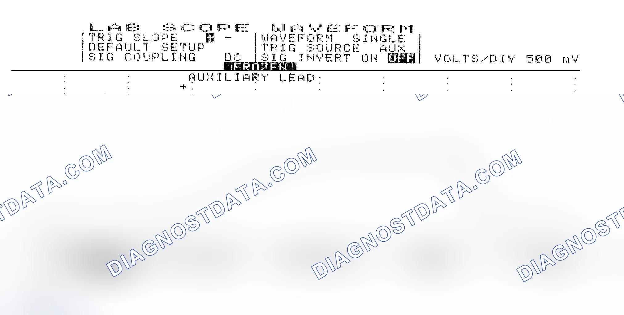 Scheme 14: Single Injector w/Excessive Current Flow - Current Pattern