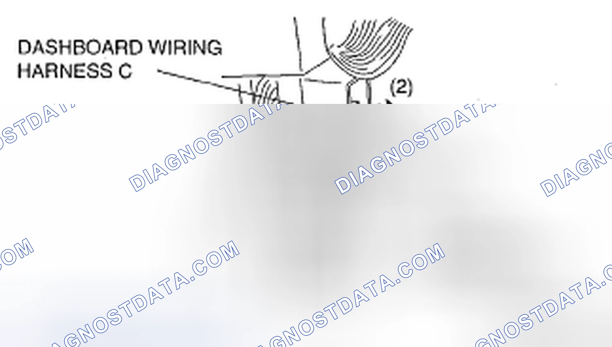 Scheme 27: Dashboard Wiring Harness C Removal Note