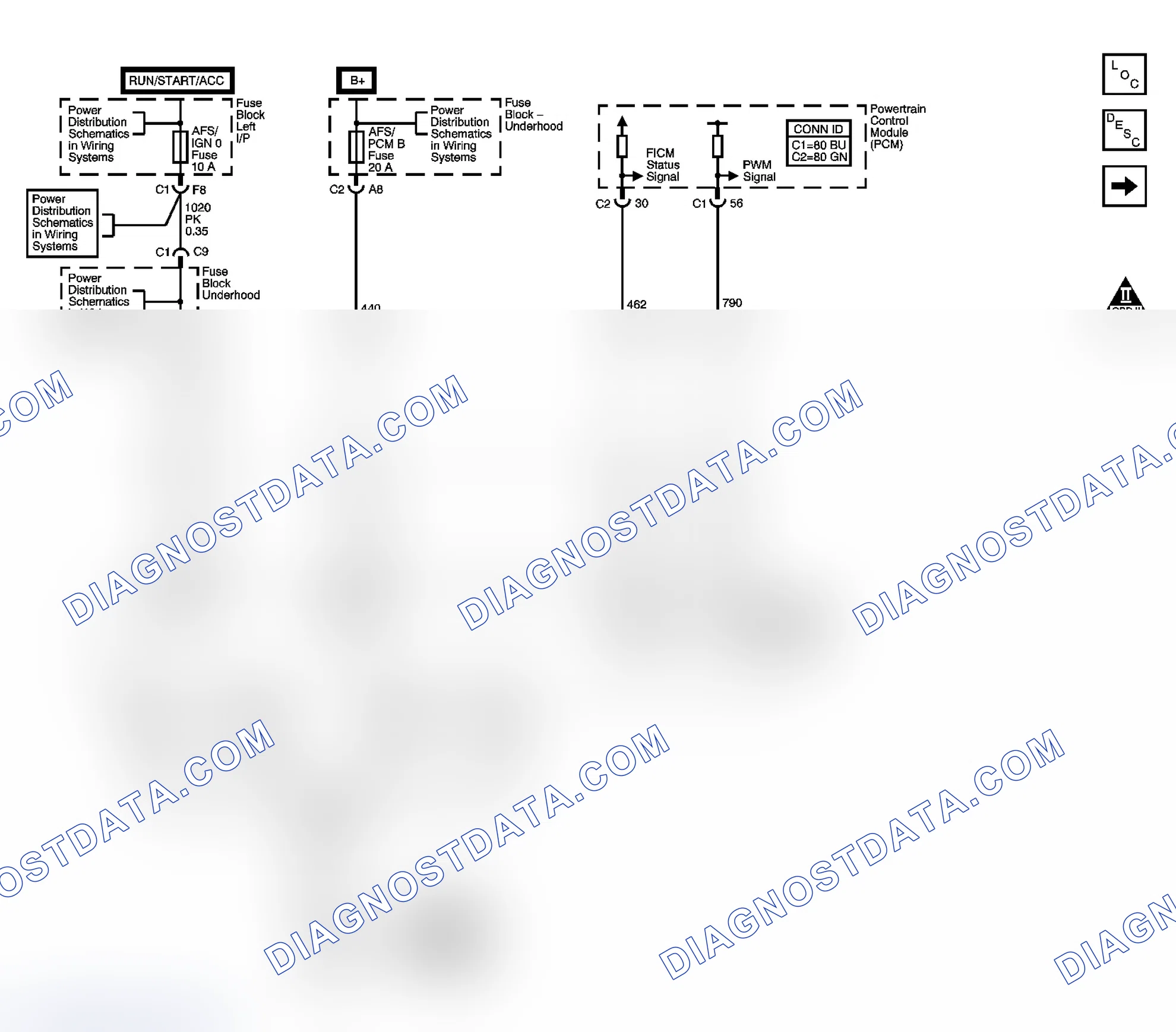 Scheme 463: Engine Controls Schematics