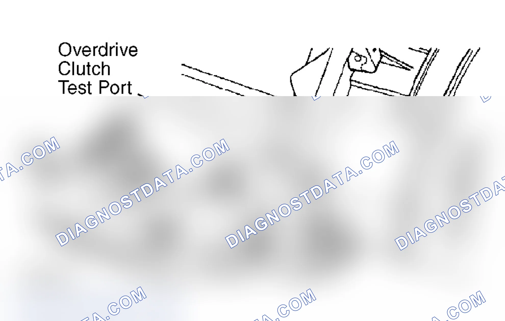 Scheme 42: Identifying Overdrive Clutch Test Port