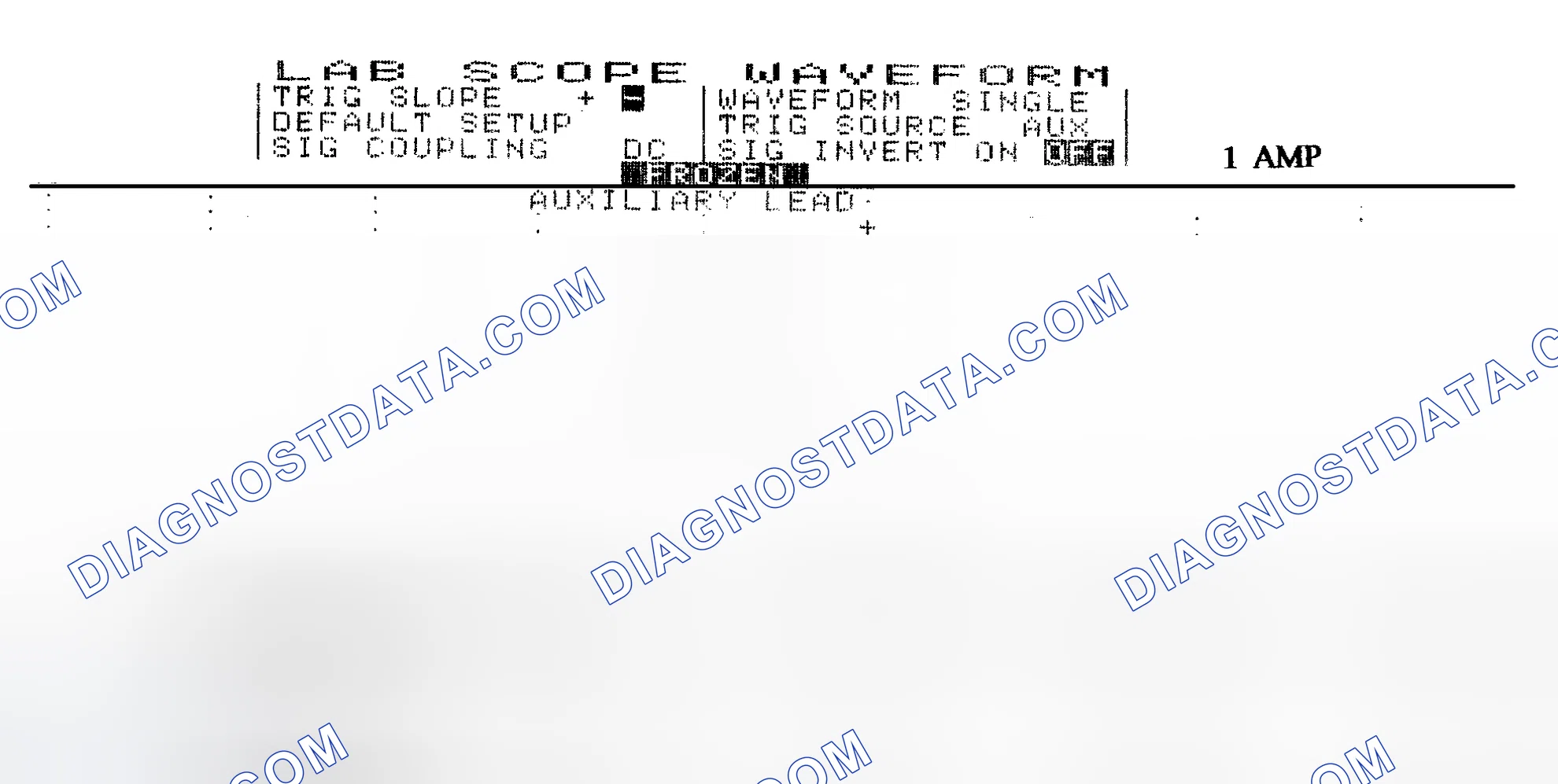 Scheme 20: Single Injector w/Normal Current Flow - Current Pattern